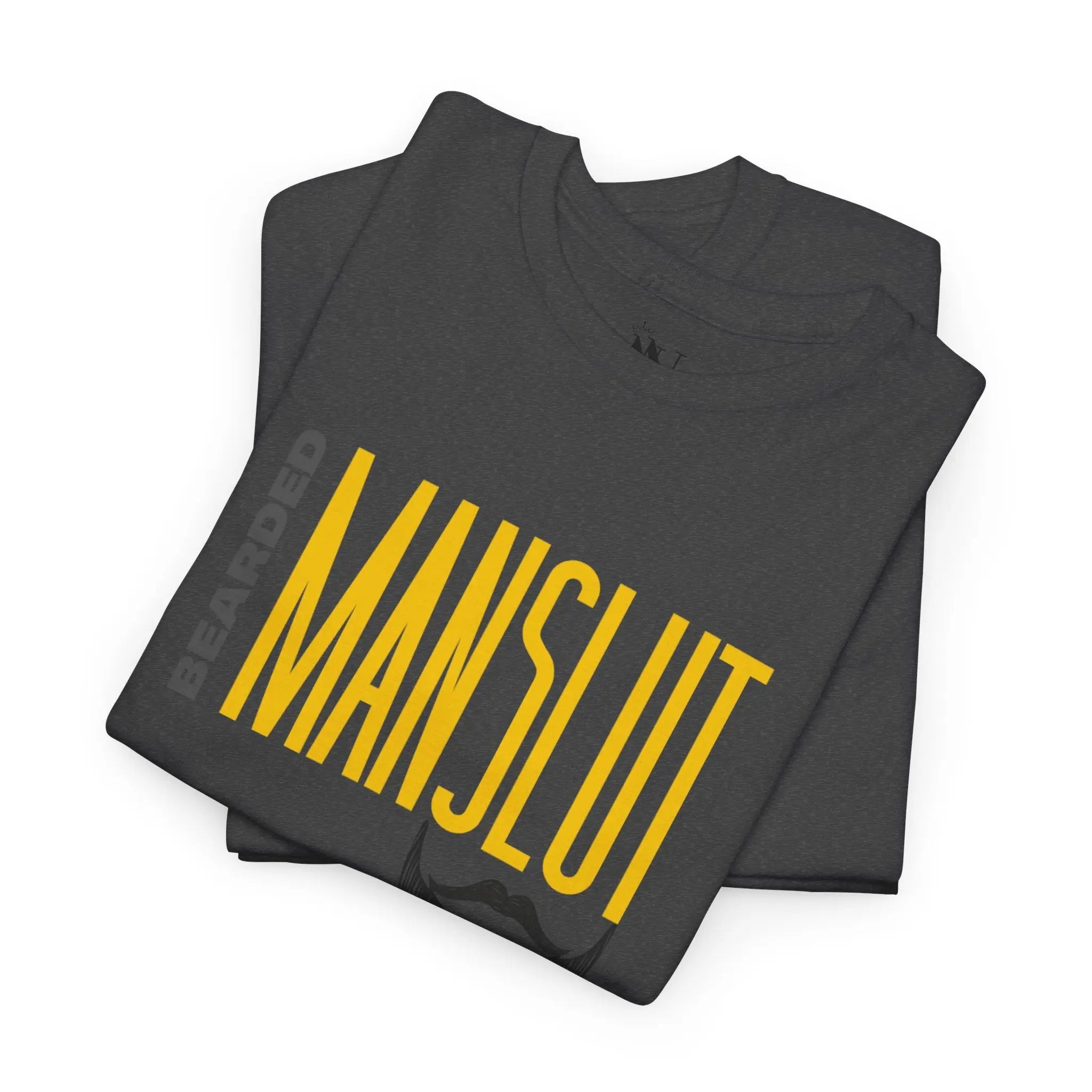 Bearded Man Slut | Mix & Match 100% Cotton Unisex Fun-Flirty Lovers’ Tees