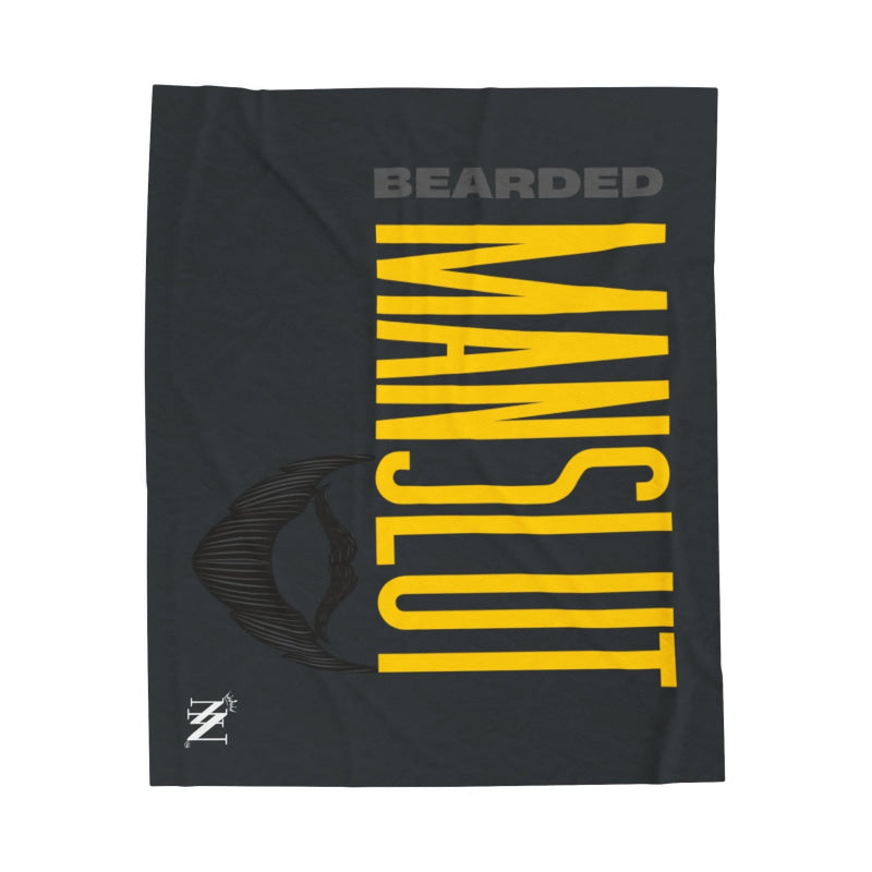 Bearded Man Slut | Mix & Match Fun-Flirty Lovers’ Blankets
