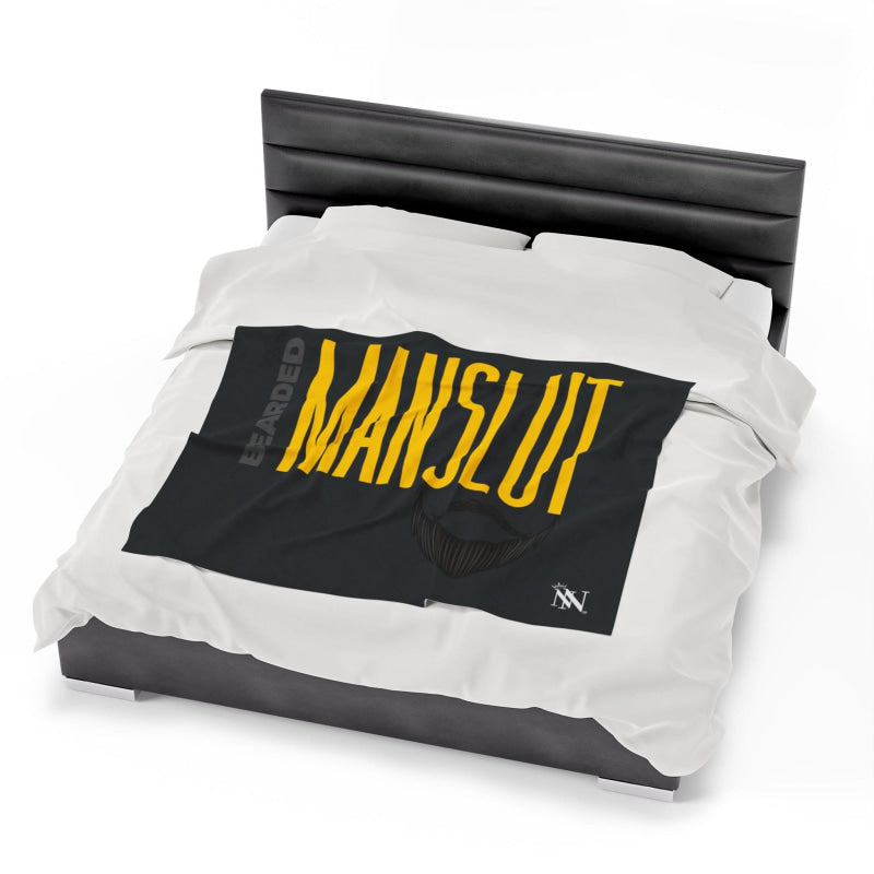 Bearded Man Slut | Mix & Match Fun-Flirty Lovers’ Blankets