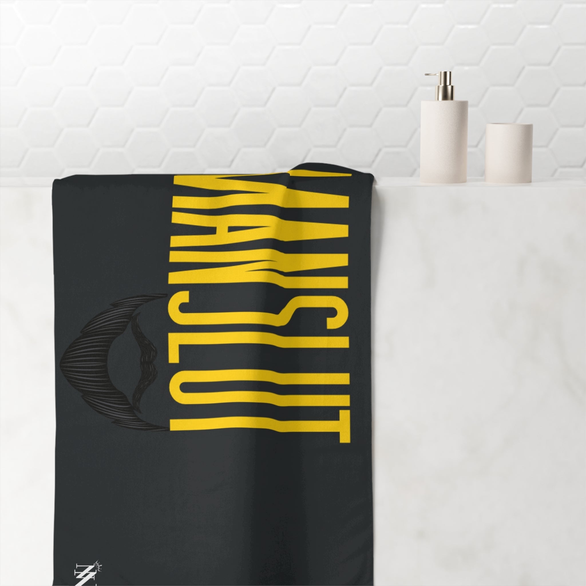 Bearded Man Slut | Mix & Match Naughty XL Fun-Flirty Lovers’ Towels