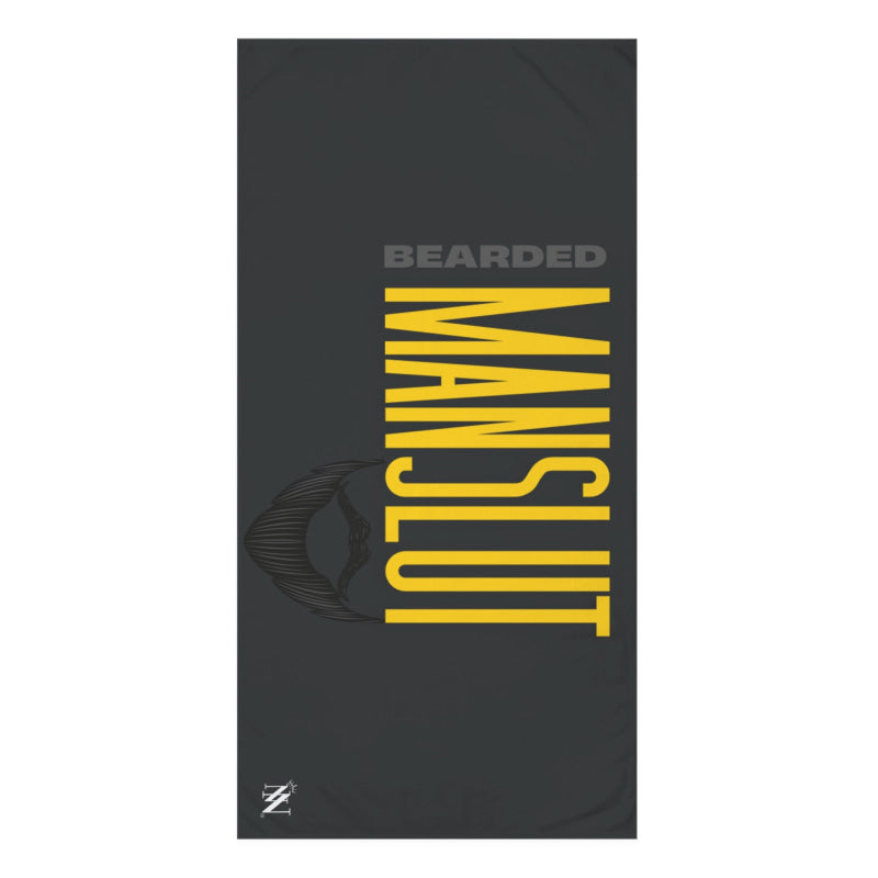 Bearded Man Slut | Mix & Match Naughty XL Fun-Flirty Lovers’ Towels