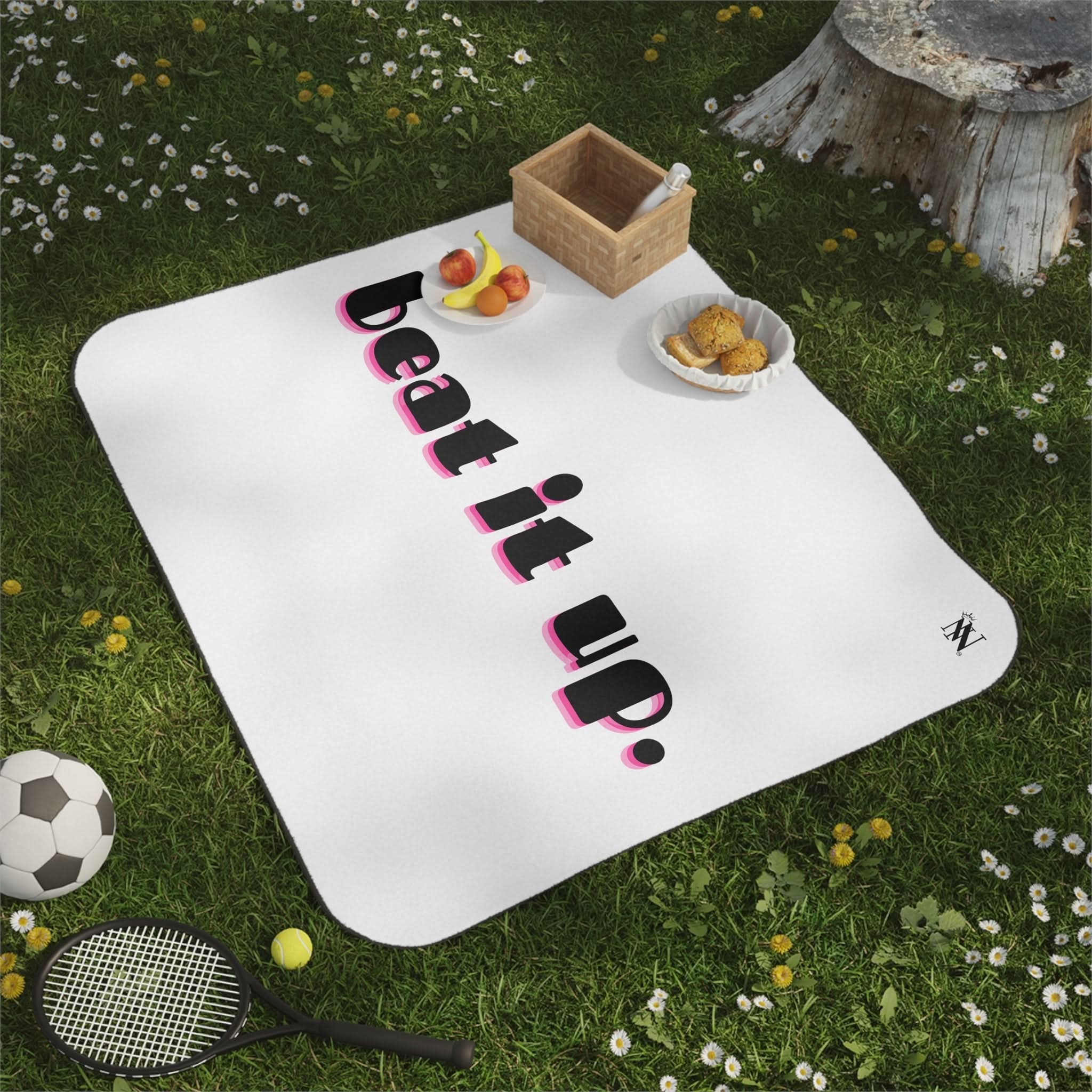Beat It Up | Mix Match Fun-Flirty Lovers’ Water-Resistant Blankets