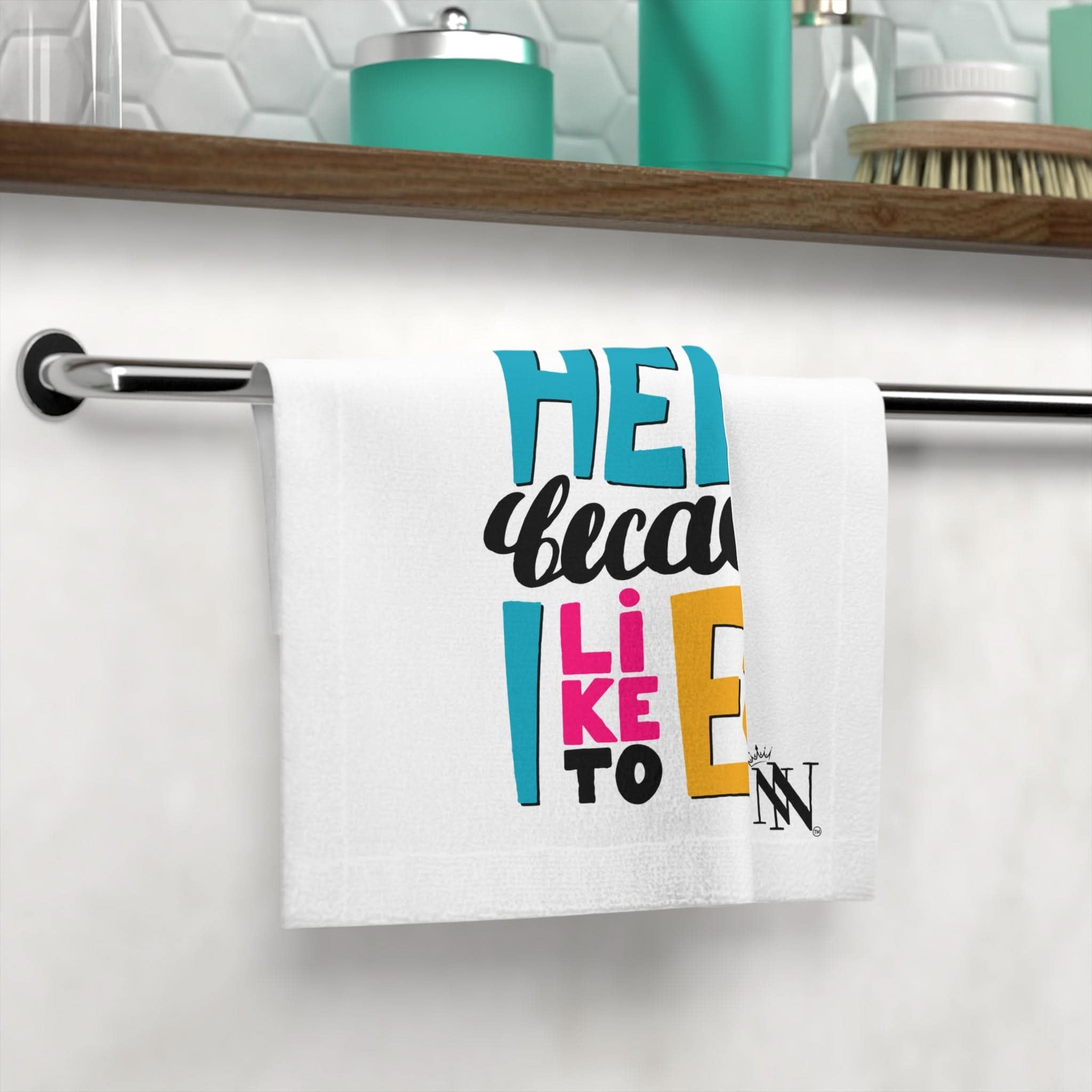 Because I Like to Eat | Mix & Match Lils’ Fun-Flirty Lovers’ Towels