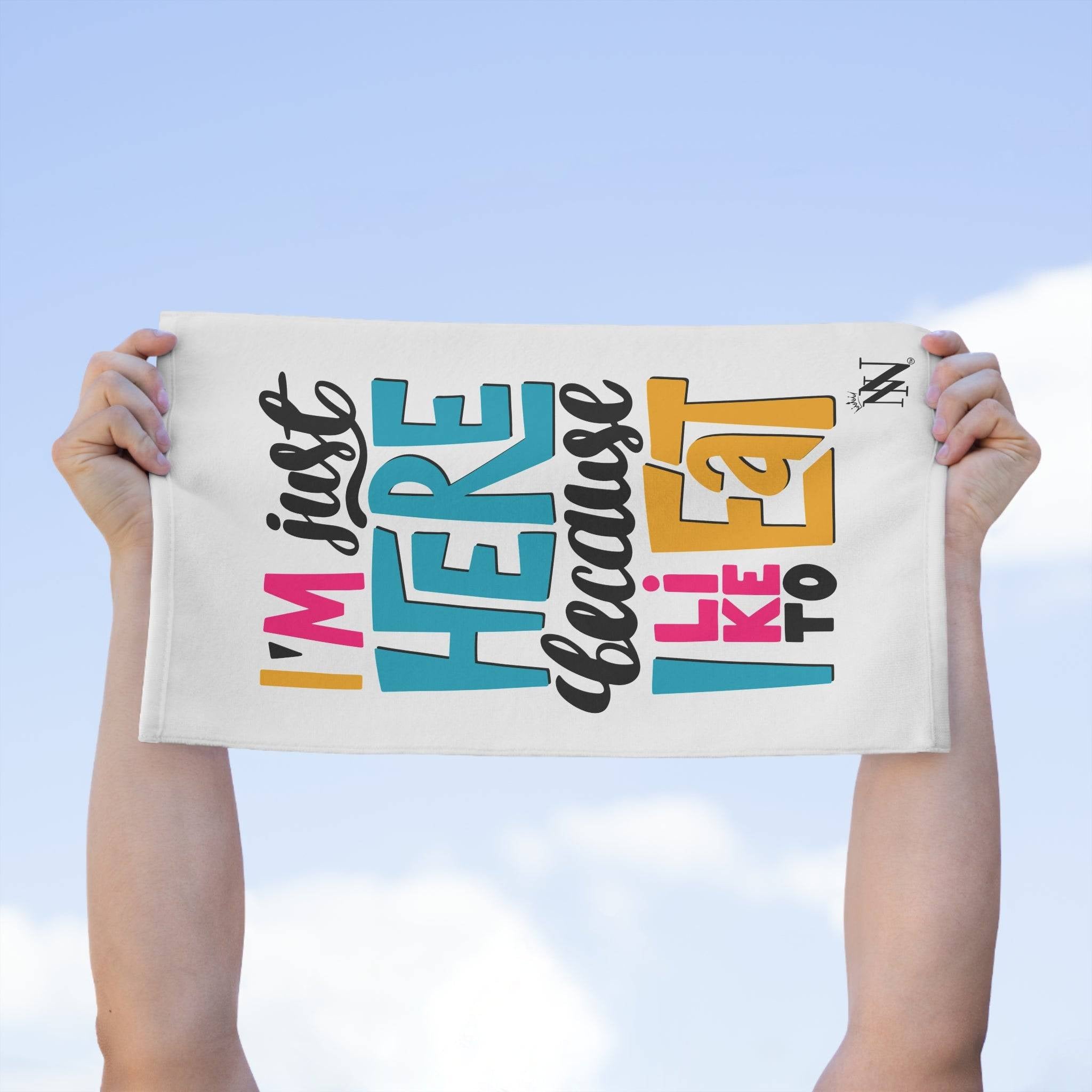 Because I Like to Eat | Mix & Match Soft Fun-Flirty Lovers’ Towels