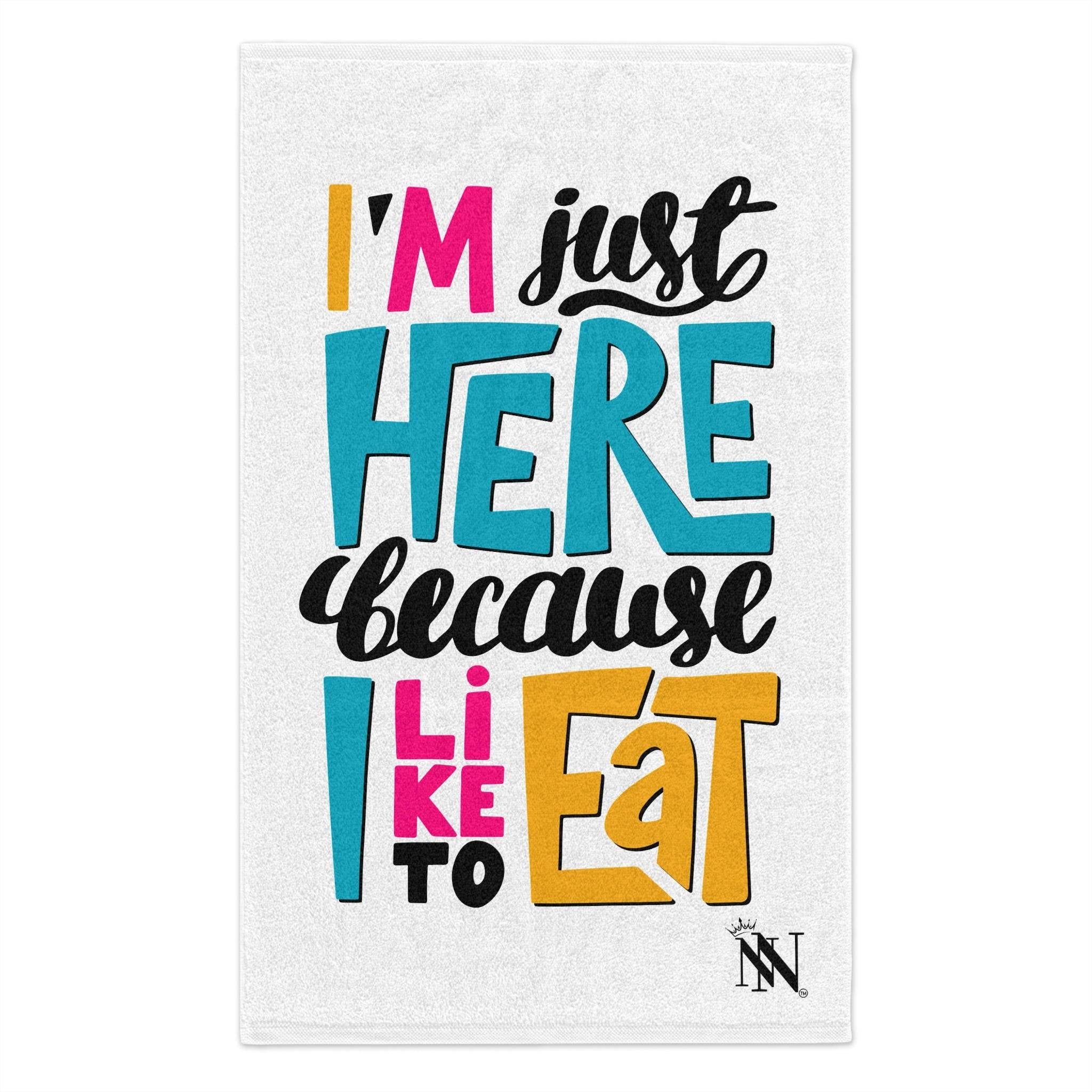 Because I Like to Eat | Mix & Match Soft Fun-Flirty Lovers’ Towels