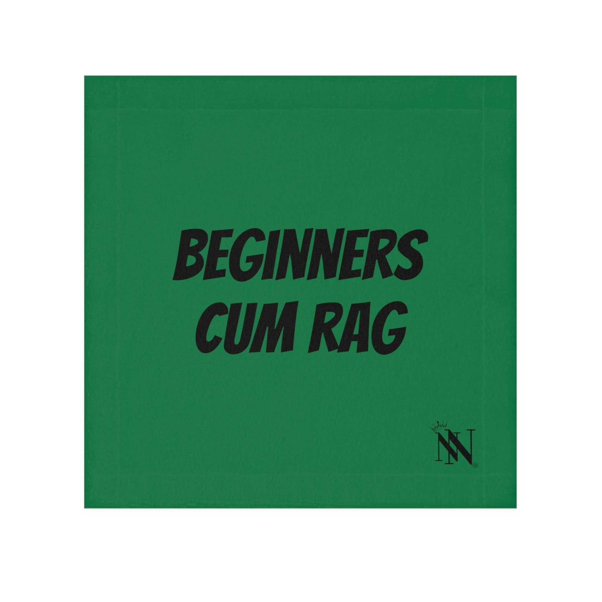 Beginner Cum Rag Green | Mix & Match Lils’ Fun-Flirty Lovers’ Towels