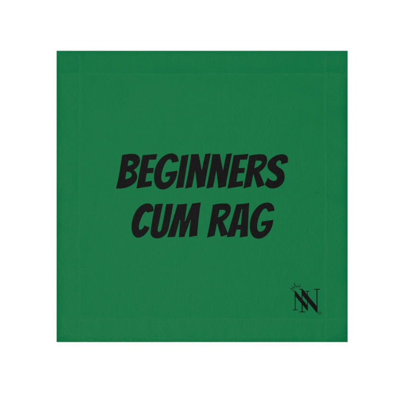 Beginner Cum Rag Green | Mix & Match Lils’ Fun-Flirty Lovers’ Towels