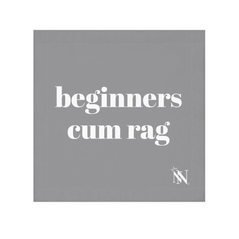 Beginner Cum Rag Grey | Mix & Match Lils’ Fun-Flirty Lovers’ Towels