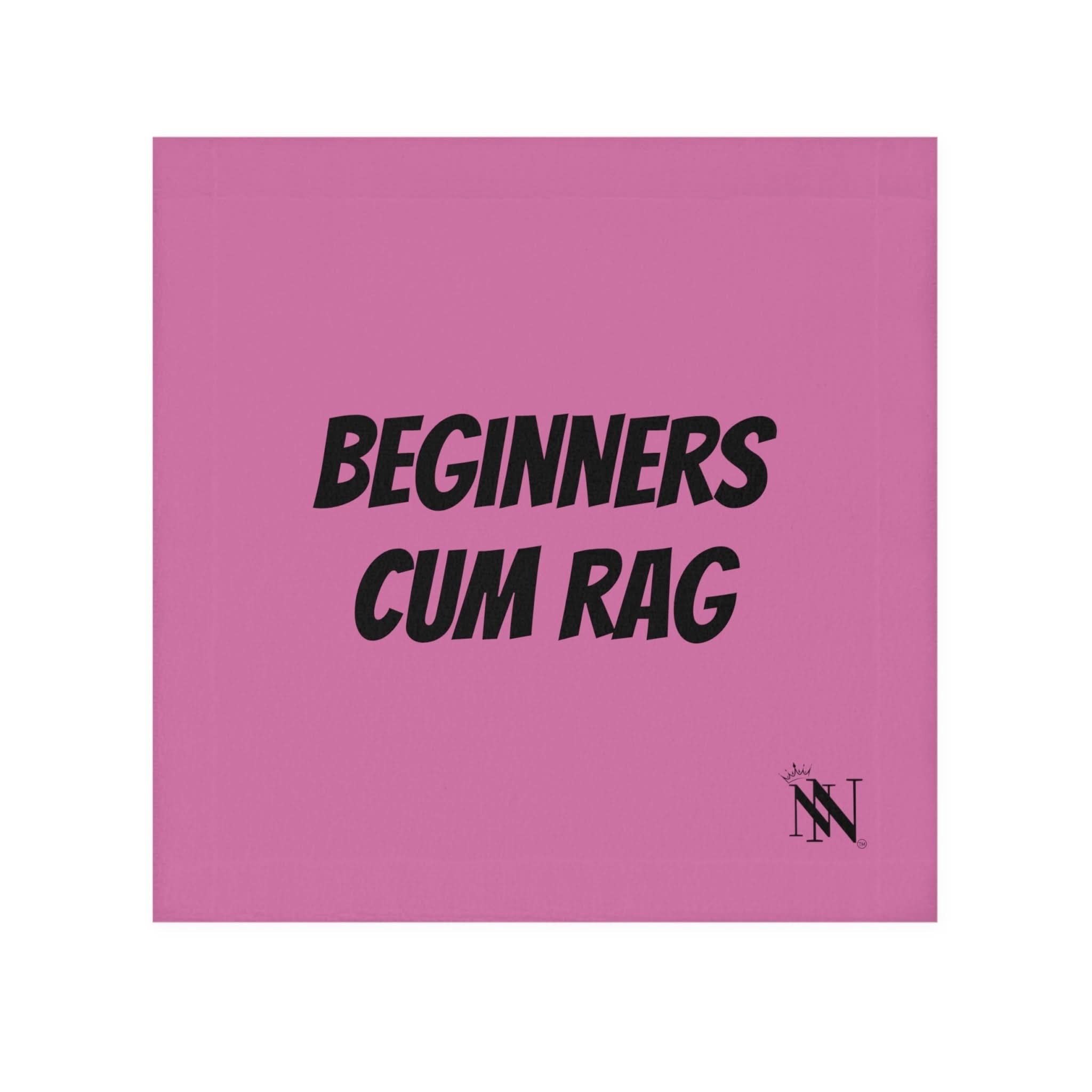 Beginner Cum Rag Pink | Mix & Match Lils’ Fun-Flirty Lovers’ Towels