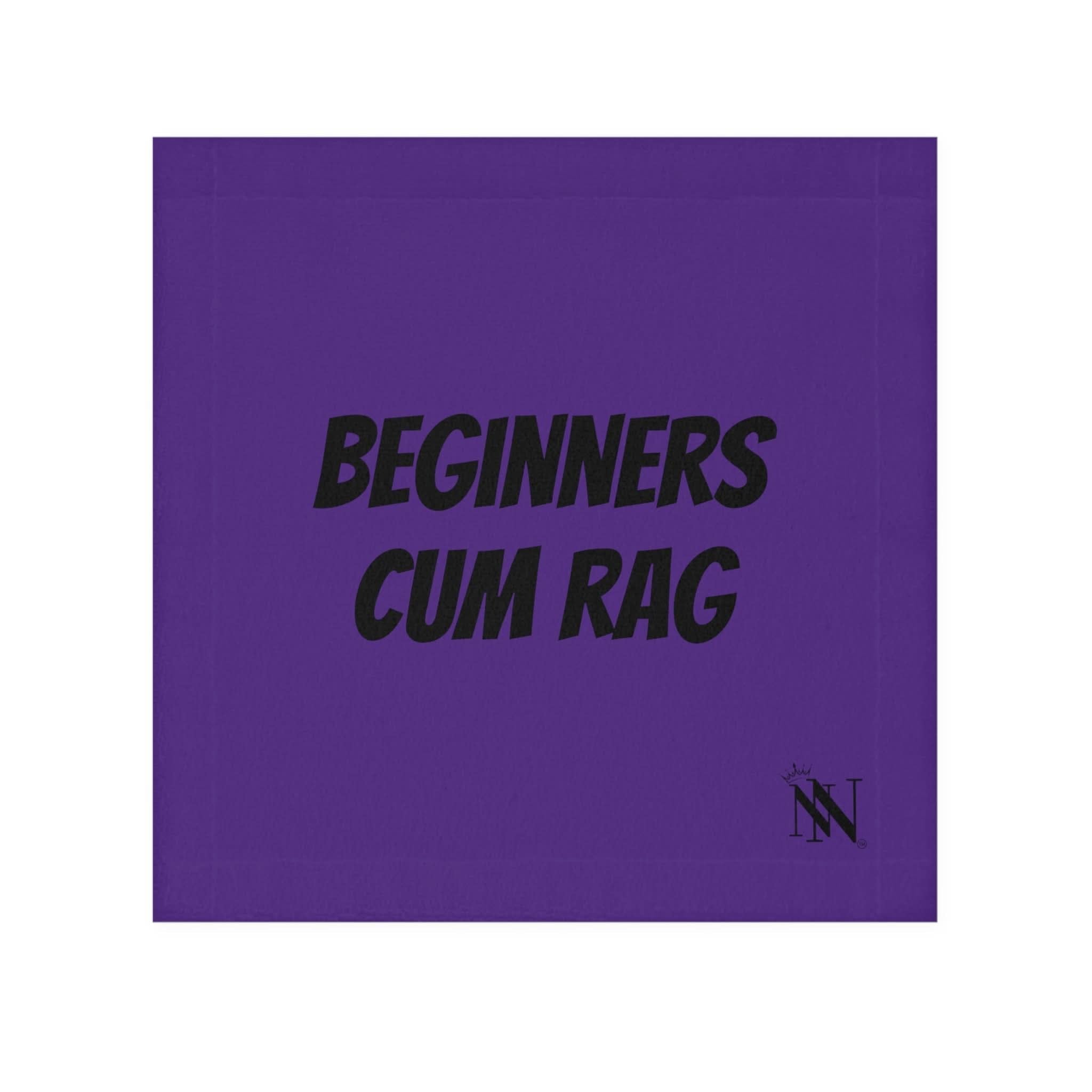 Beginner Cum Rag Purple | Mix & Match Lils’ Fun-Flirty Lovers’ Towels