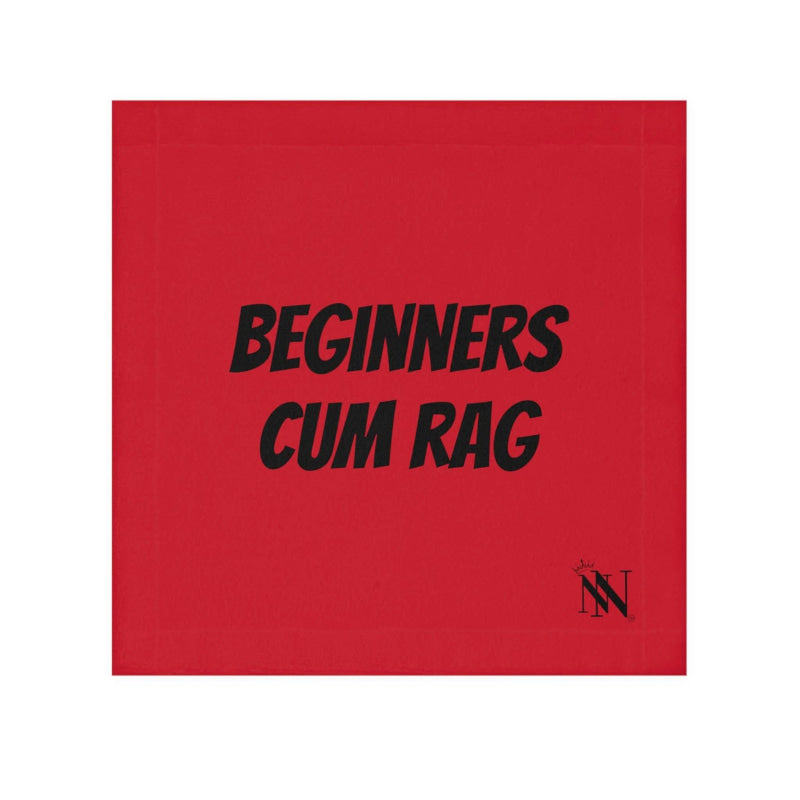 Beginner Cum Rag Red | Mix & Match Lils’ Fun-Flirty Lovers’ Towels
