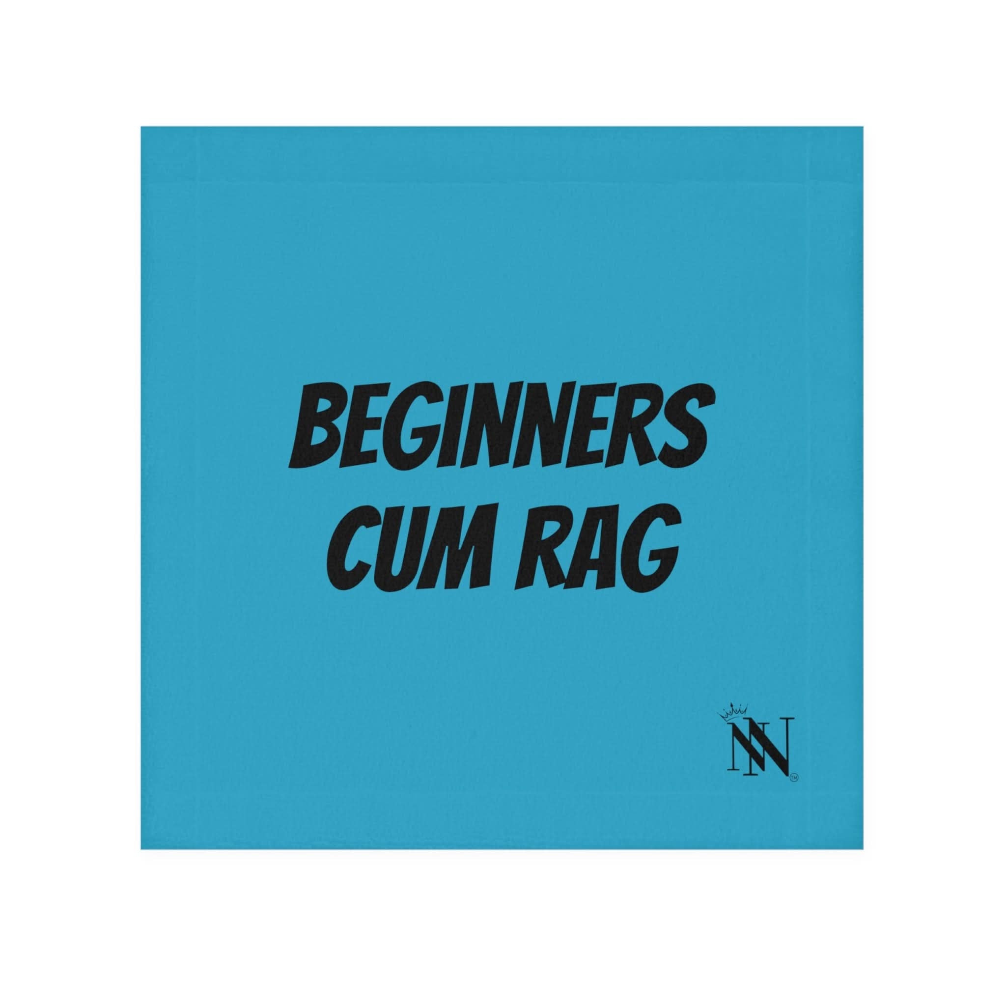Beginner Cum Rag Teal | Mix & Match Lils’ Fun-Flirty Lovers’ Towels