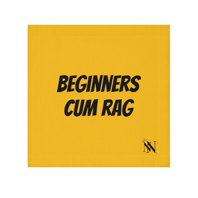 Beginner Cum Rag Yellow | Mix & Match Lils’ Fun-Flirty Lovers’ Towels