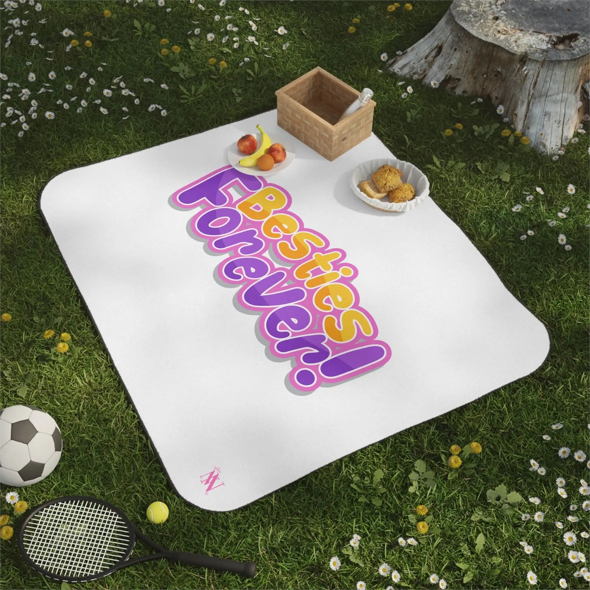 Besties Forever | Mix Match Fun-Flirty Lovers’ Water-Resistant Blankets