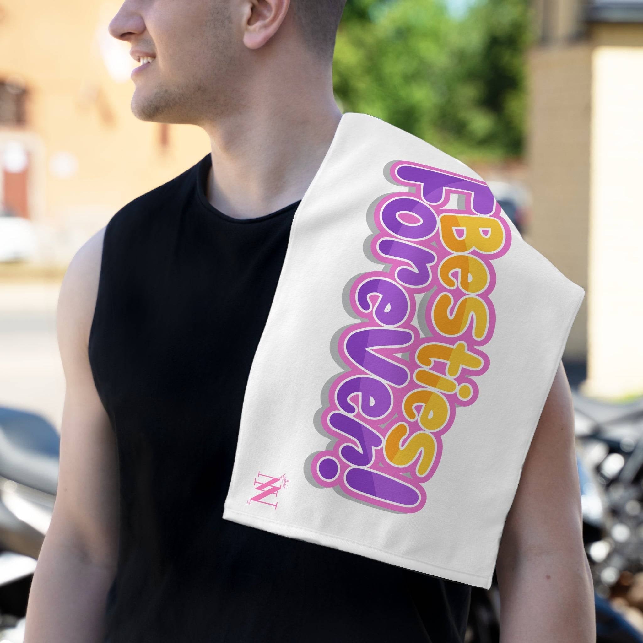 Besties Forever | Mix & Match Soft Fun-Flirty Lovers’ Towels