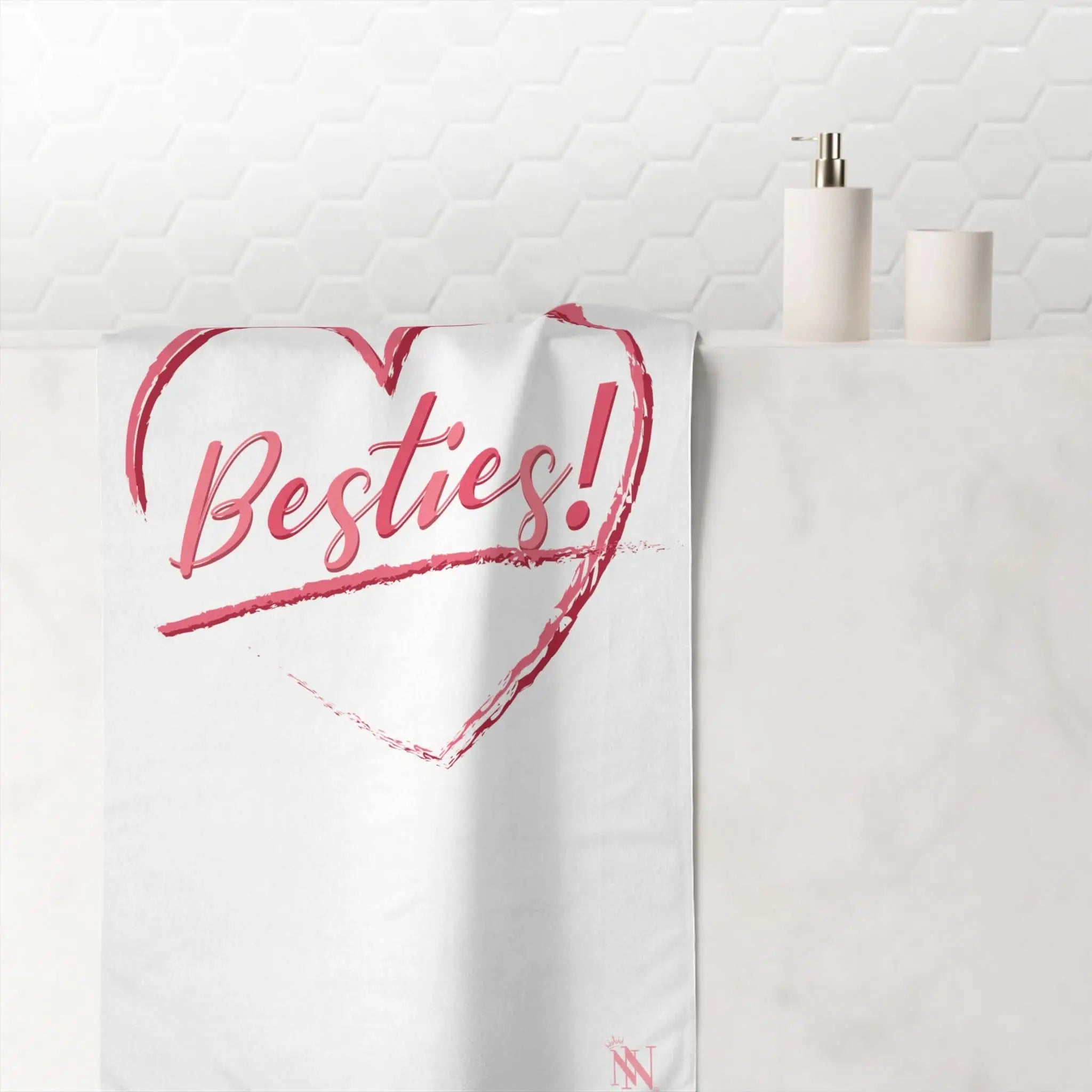 Besties! | Mix & Match Naughty XL Fun-Flirty Lovers’ Towels