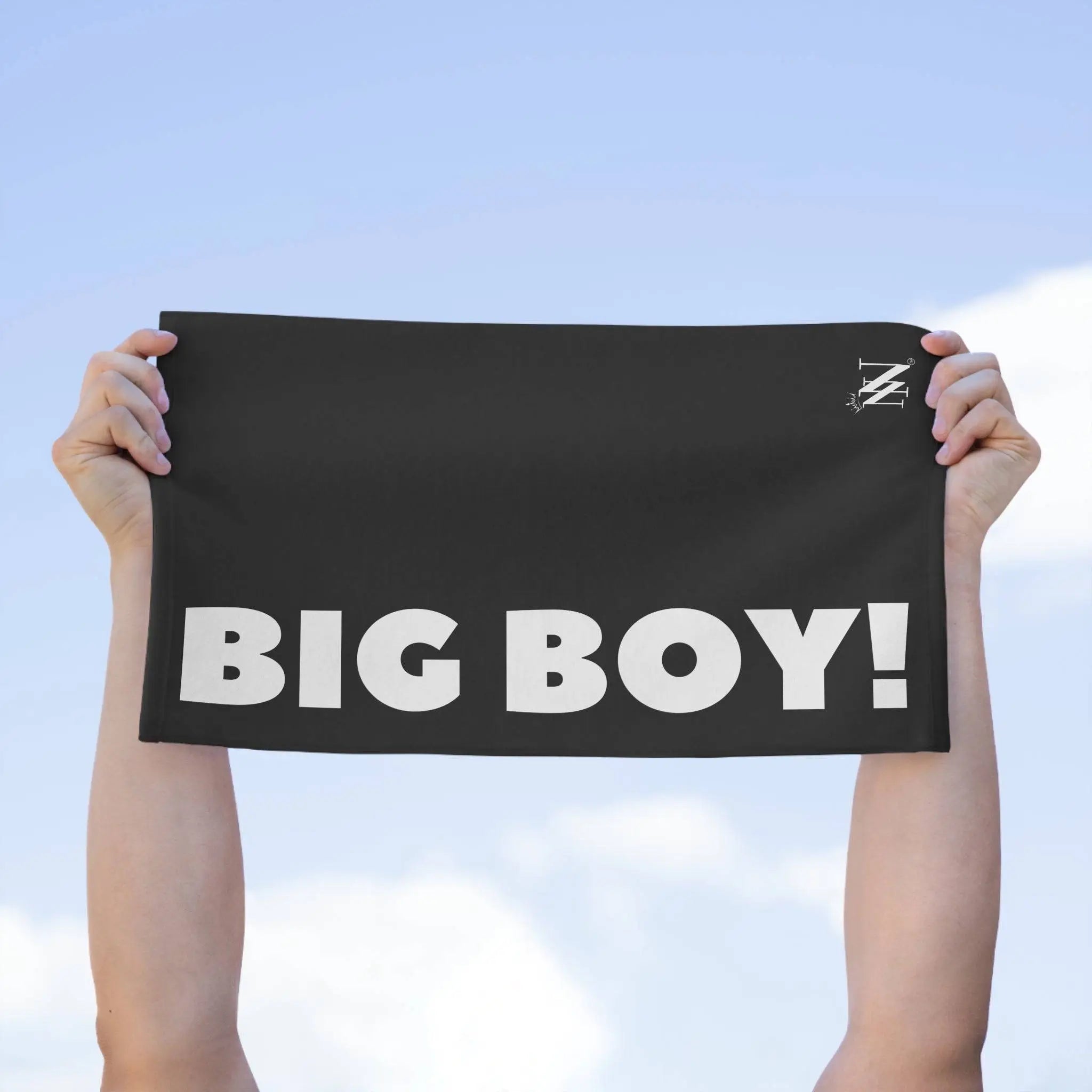 Big Boy Black Mix & Match Soft Sex Towels | Flirty Lovers’ Gifts
