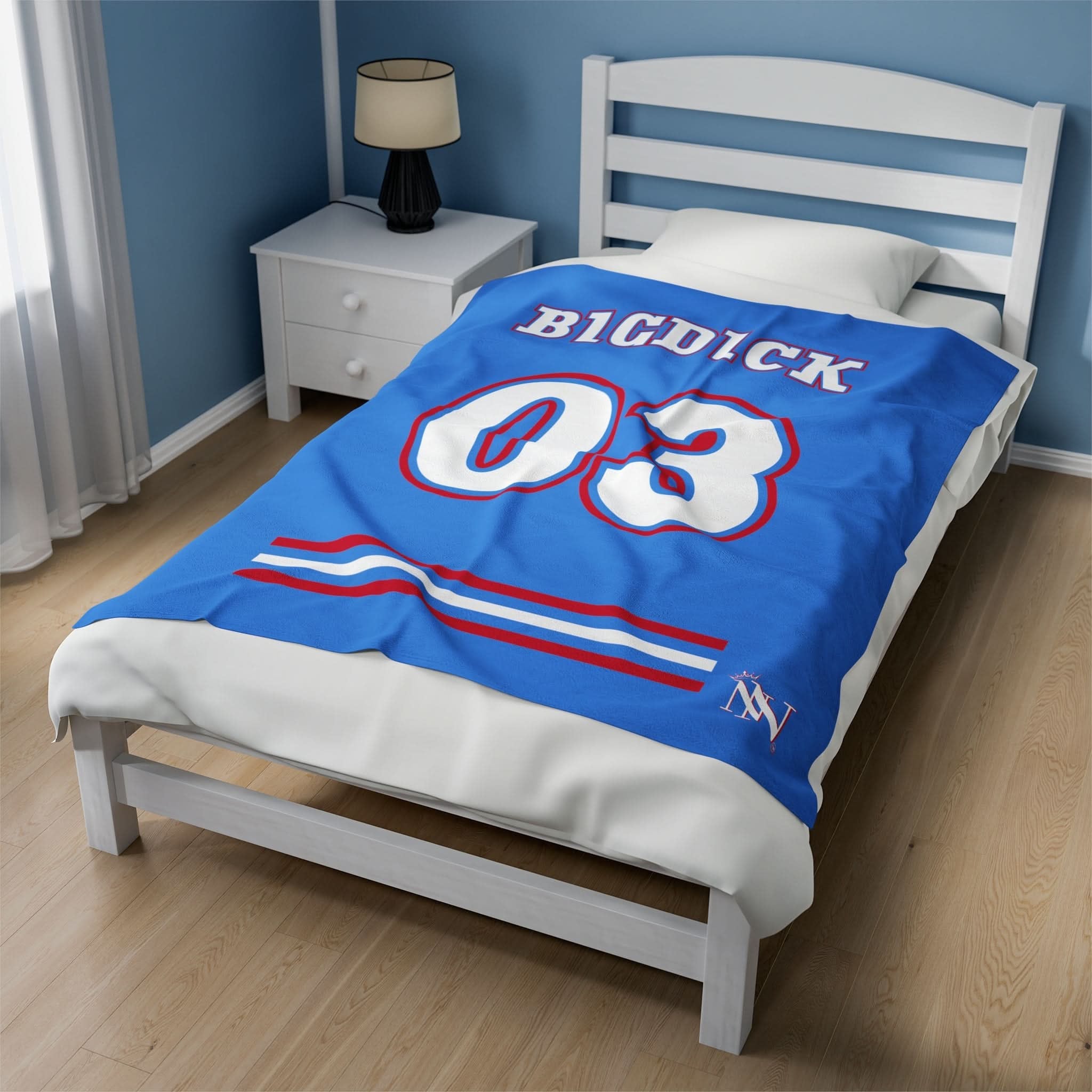 BIg Dick Football Jersey | Mix & Match Fun-Flirty Lovers’ Blankets