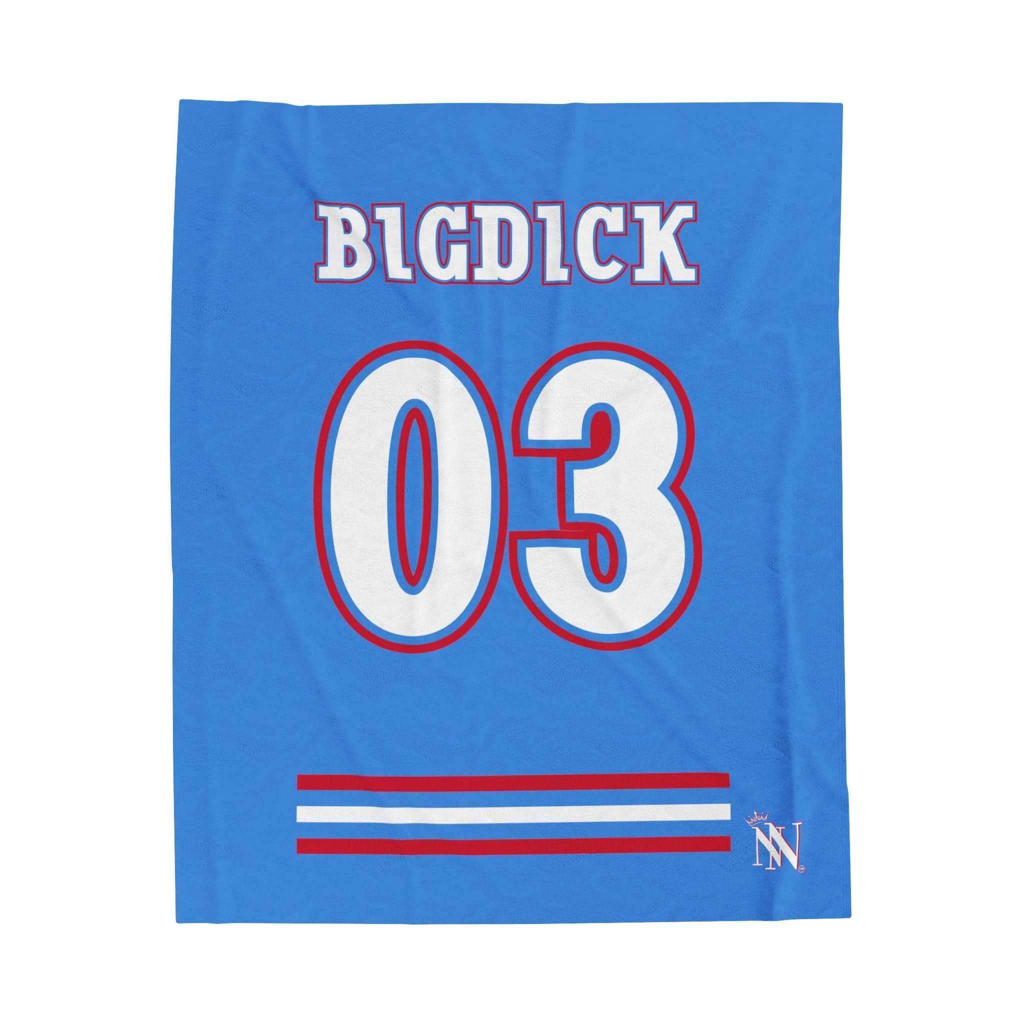 BIg Dick Football Jersey | Mix & Match Fun-Flirty Lovers’ Blankets