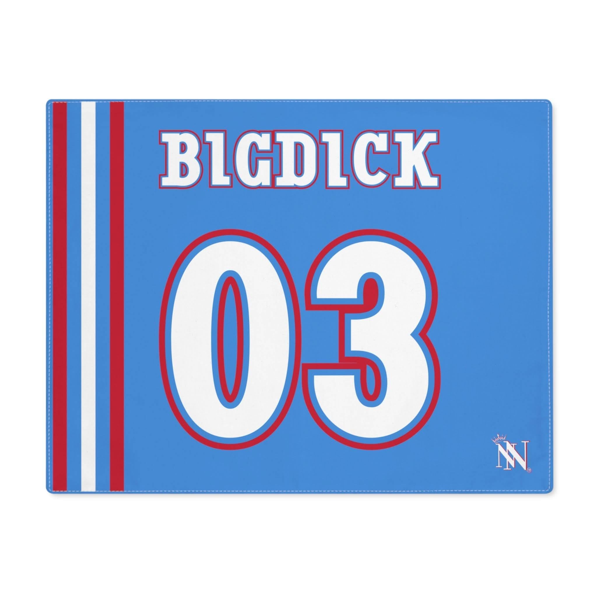 Big Dick Football Jersey | Mix & Match Playful Fun-Flirty Lovers’ Toy Mats