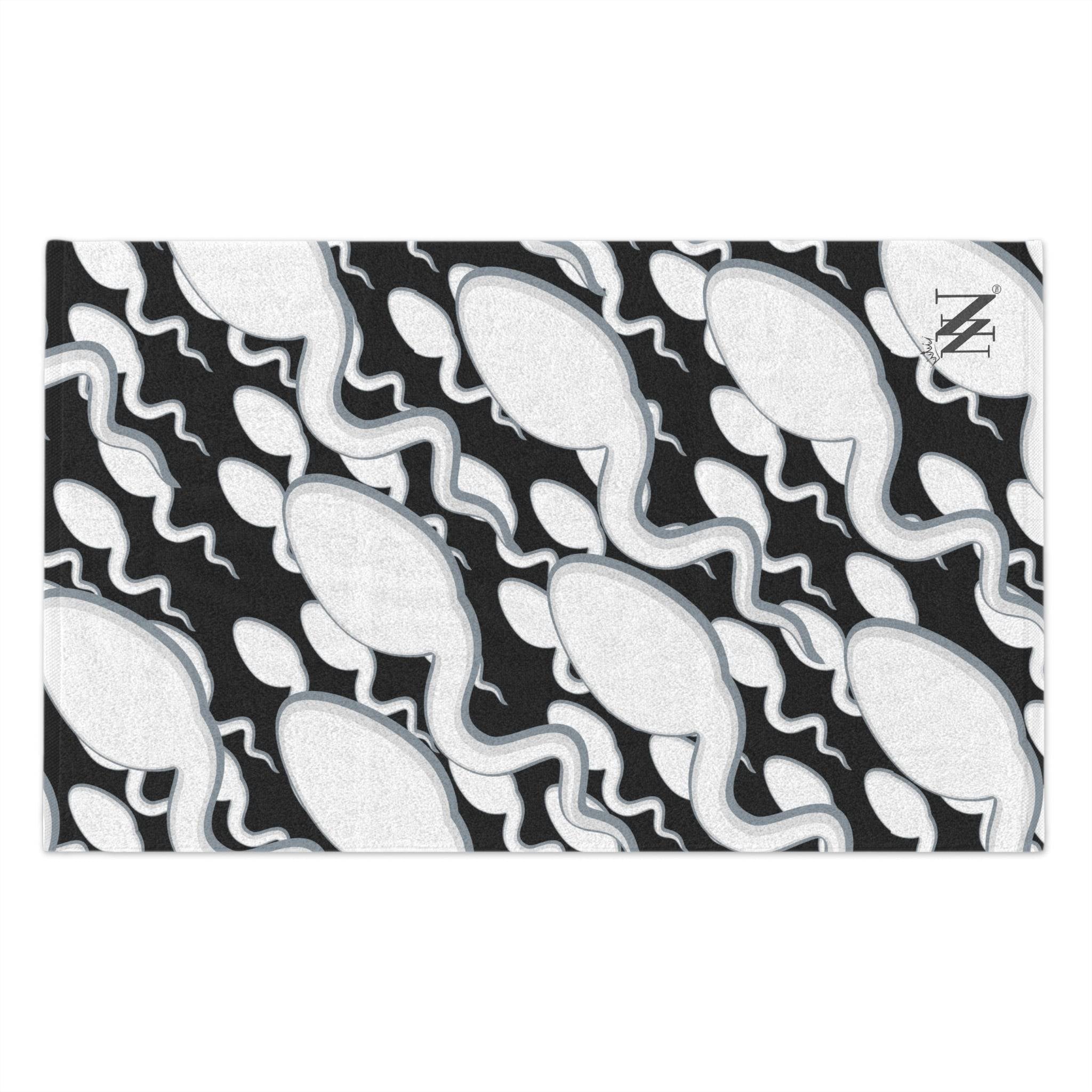 Big Swimmers Dark Grey Mix Match Soft Sex Towels | Flirty Lovers’ Gifts