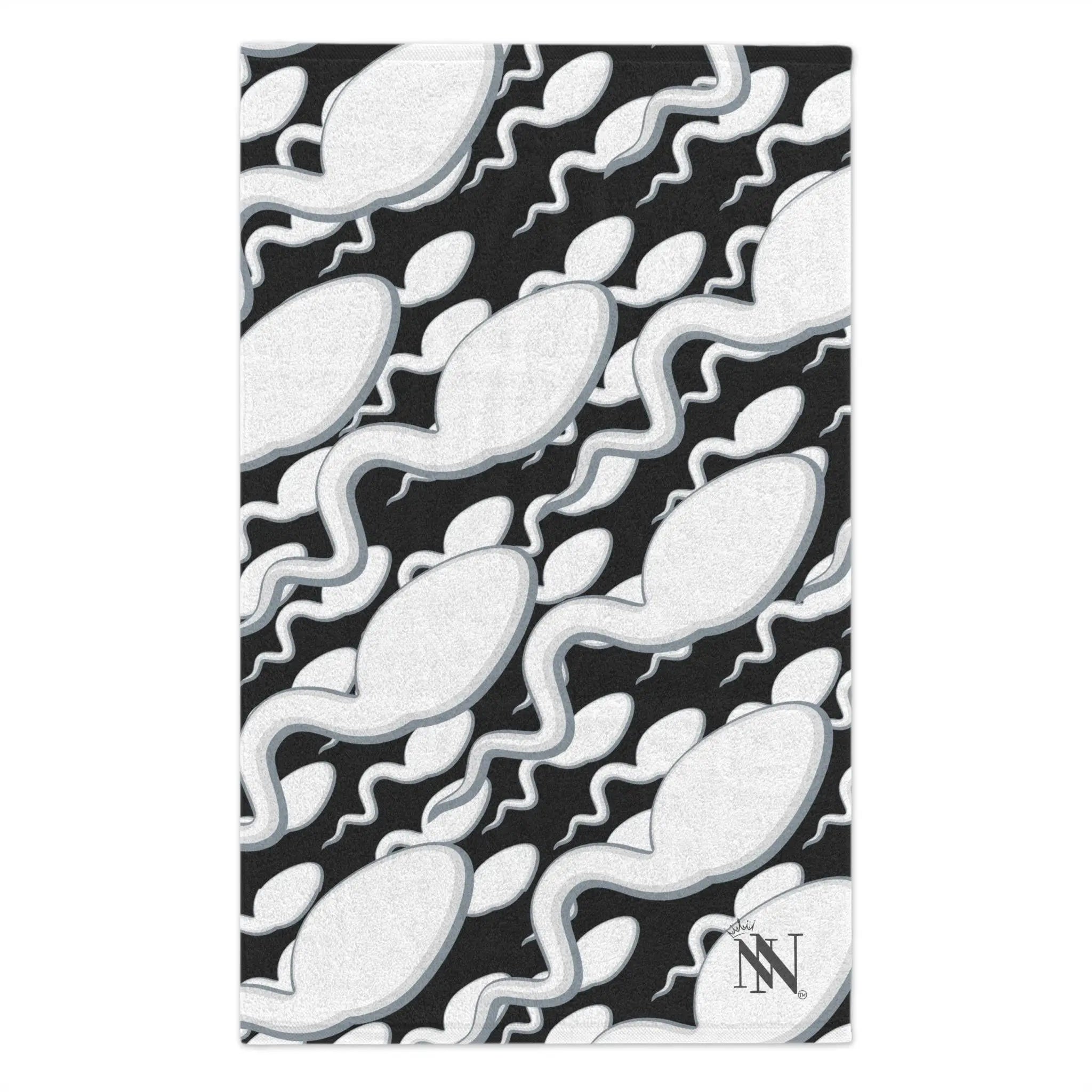 Big Swimmers Dark Grey Mix Match Soft Sex Towels | Flirty Lovers’ Gifts