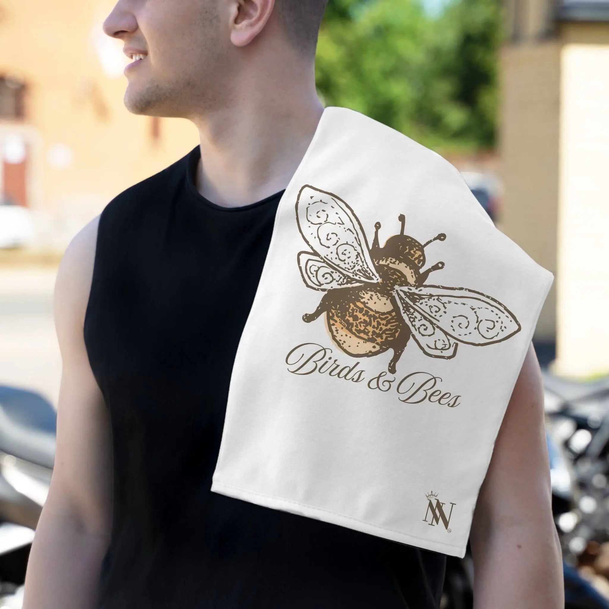 Birds & Bees | Mix & Match Soft Fun-Flirty Lovers’ Towels