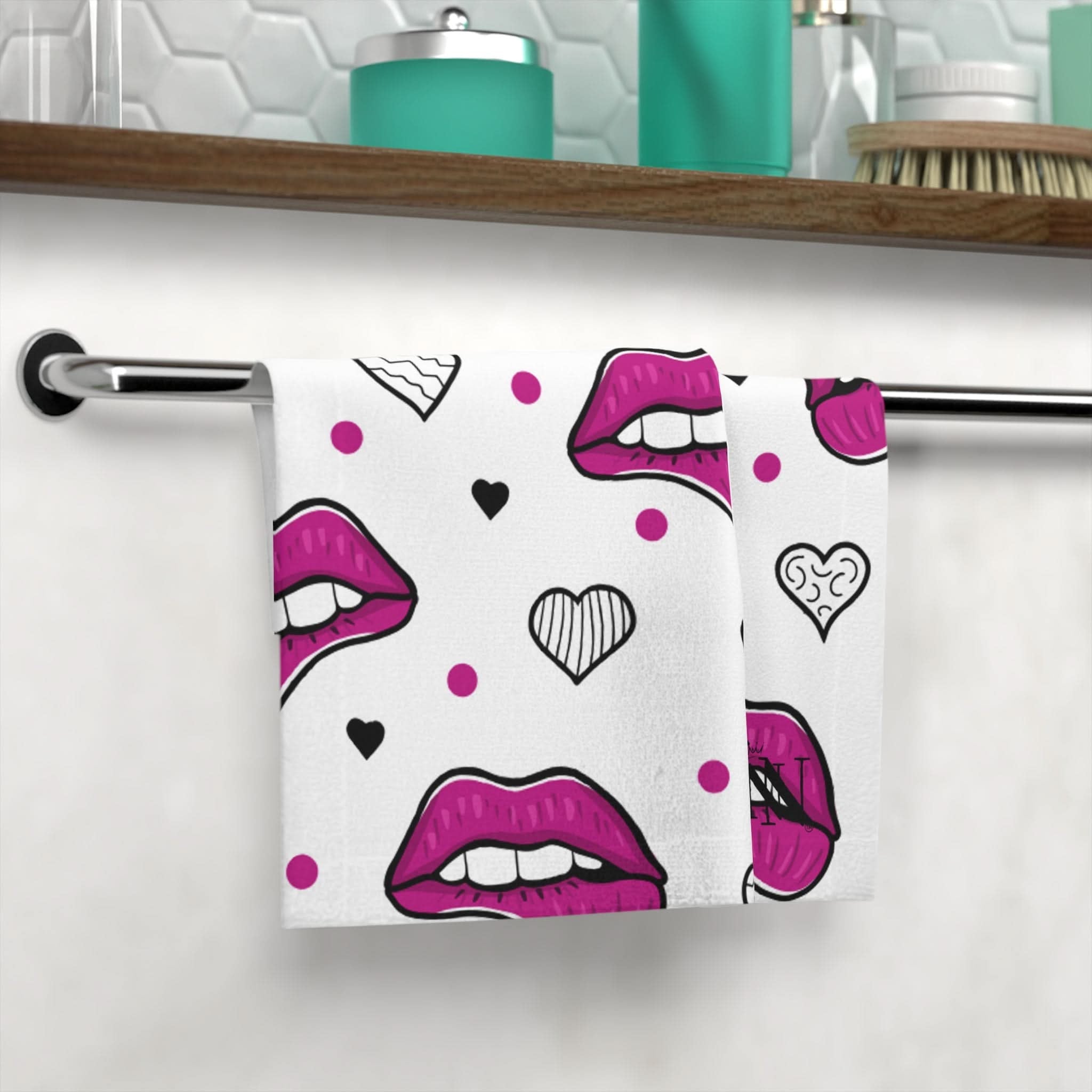 Bite My Heart | Mix & Match Lils’ Fun-Flirty Lovers’ Towels