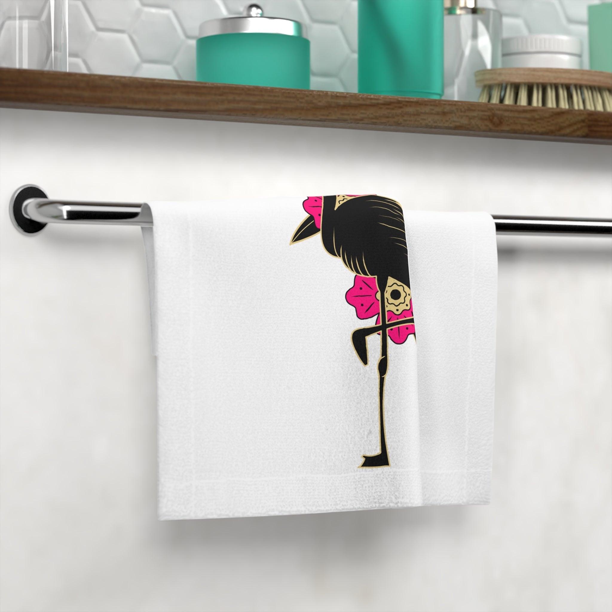 Black Flamingo | Mix & Match Lils’ Fun-Flirty Lovers’ Towels