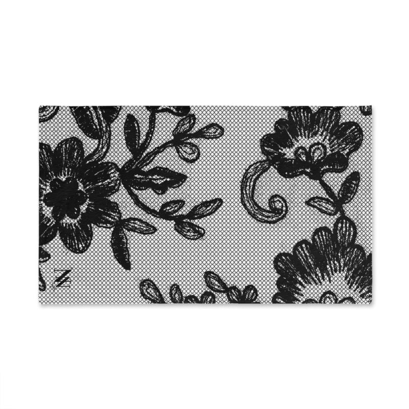 Black Lace Print | Mix & Match Original Fun-Flirty Lovers’ Towels