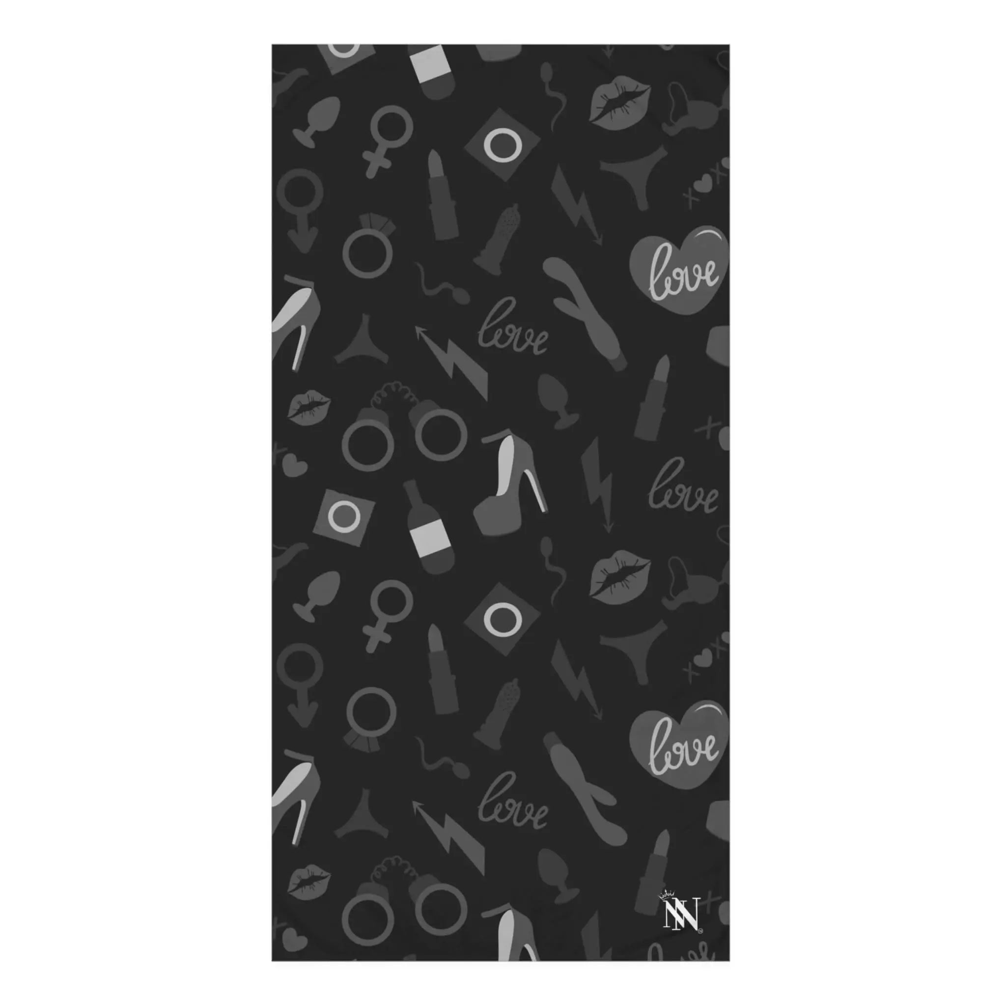 Black Sex Toys | Mix & Match Naughty XL Fun-Flirty Lovers’ Towels