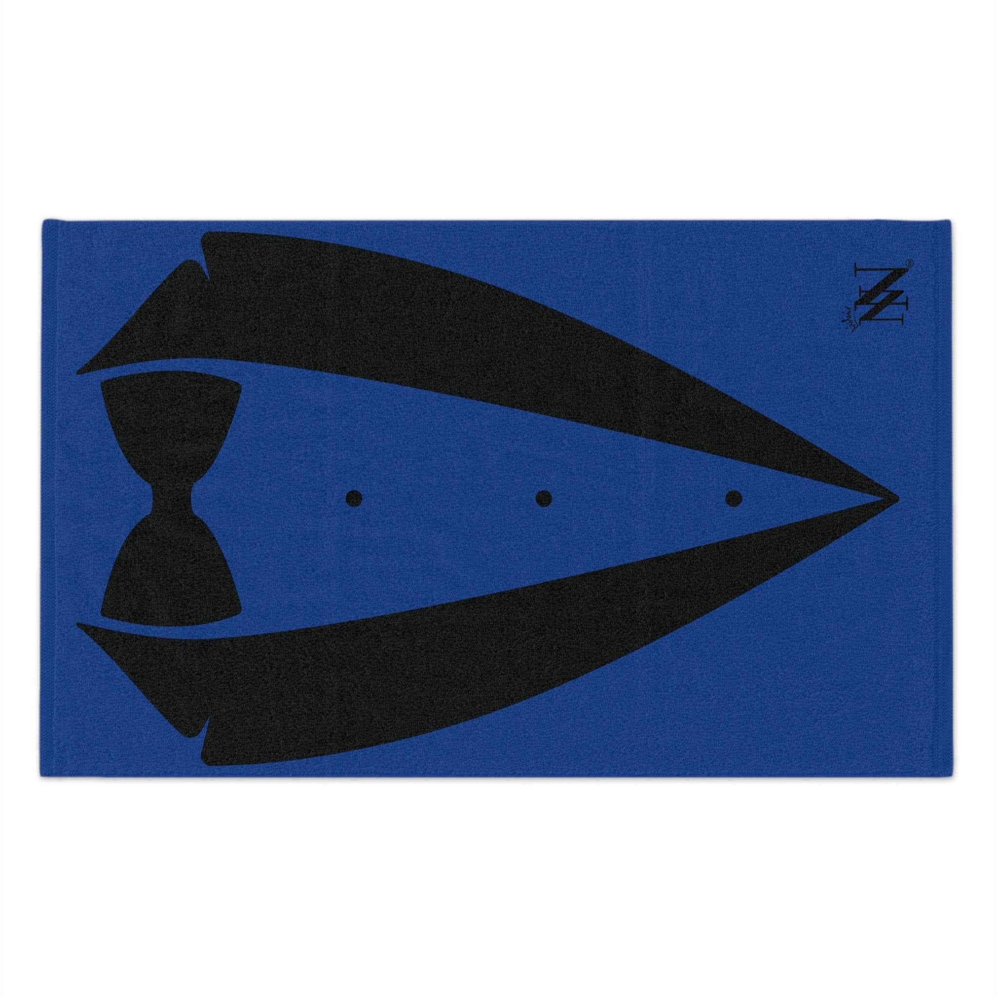 Black Tie Affair Blue Mix & Match Soft Sex Towels | Naughty Lovers’ Gifts