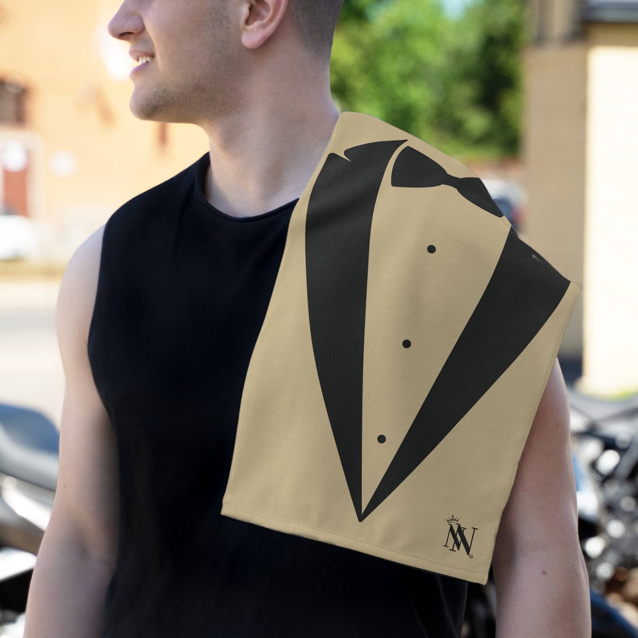 Black Tie Affair Gold Mix & Match Soft Sex Towels | Naughty Lovers’ Gifts