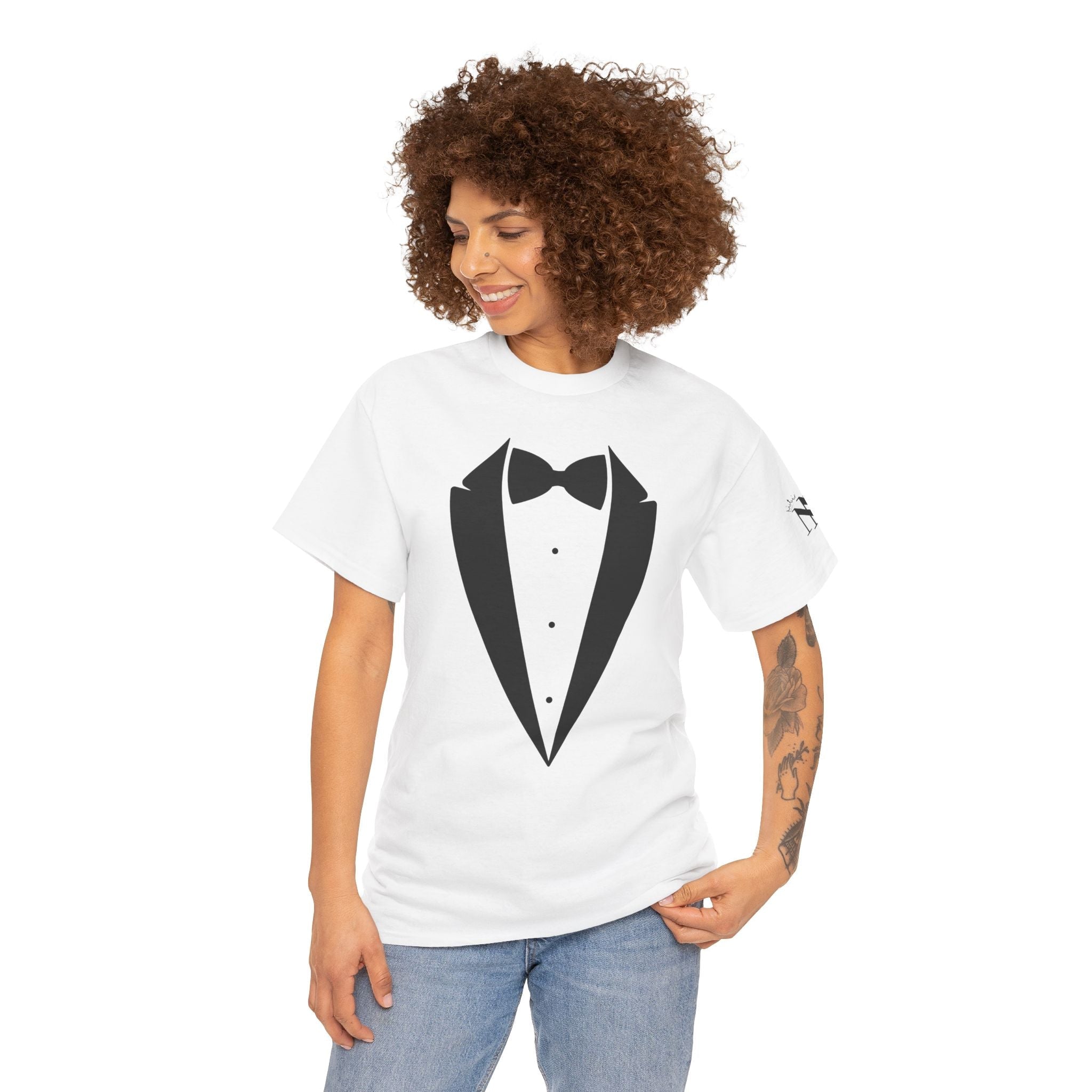 Black Tie Affair | Mix & Match 100% Cotton Unisex Fun-Flirty Lovers’ Tees