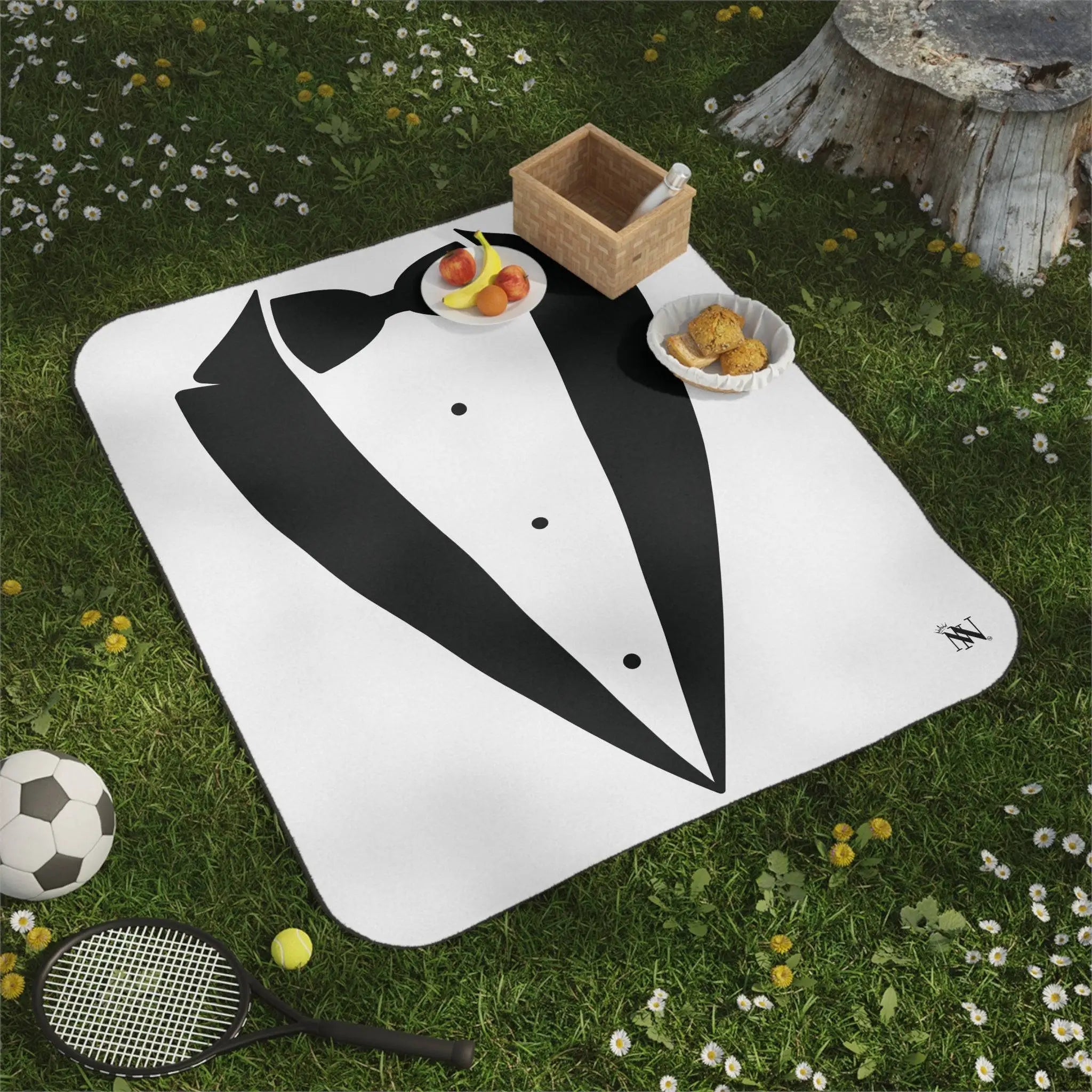 Black Tie Affair | Mix Match Fun-Flirty Lovers’ Water-Resistant Blankets
