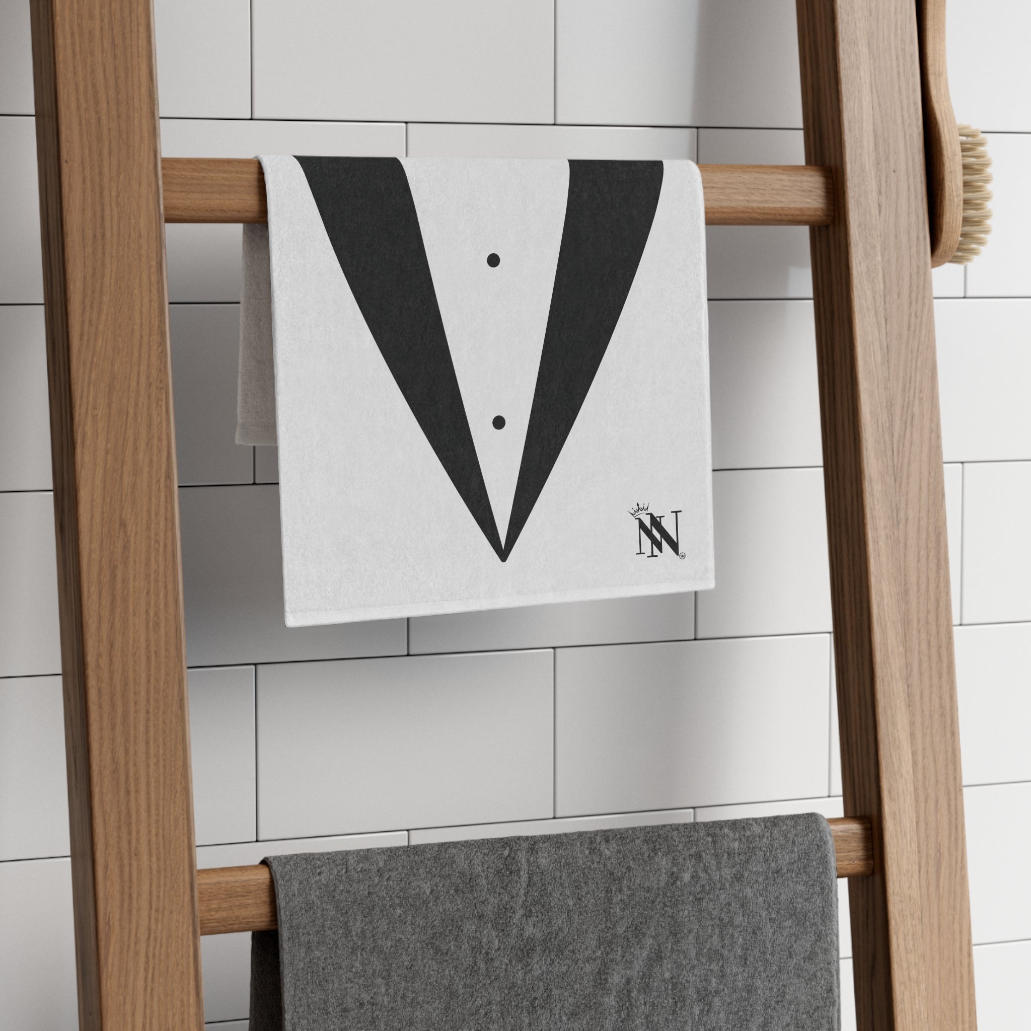 Black Tie Affair | Mix & Match Soft Fun-Flirty Lovers’ Towels