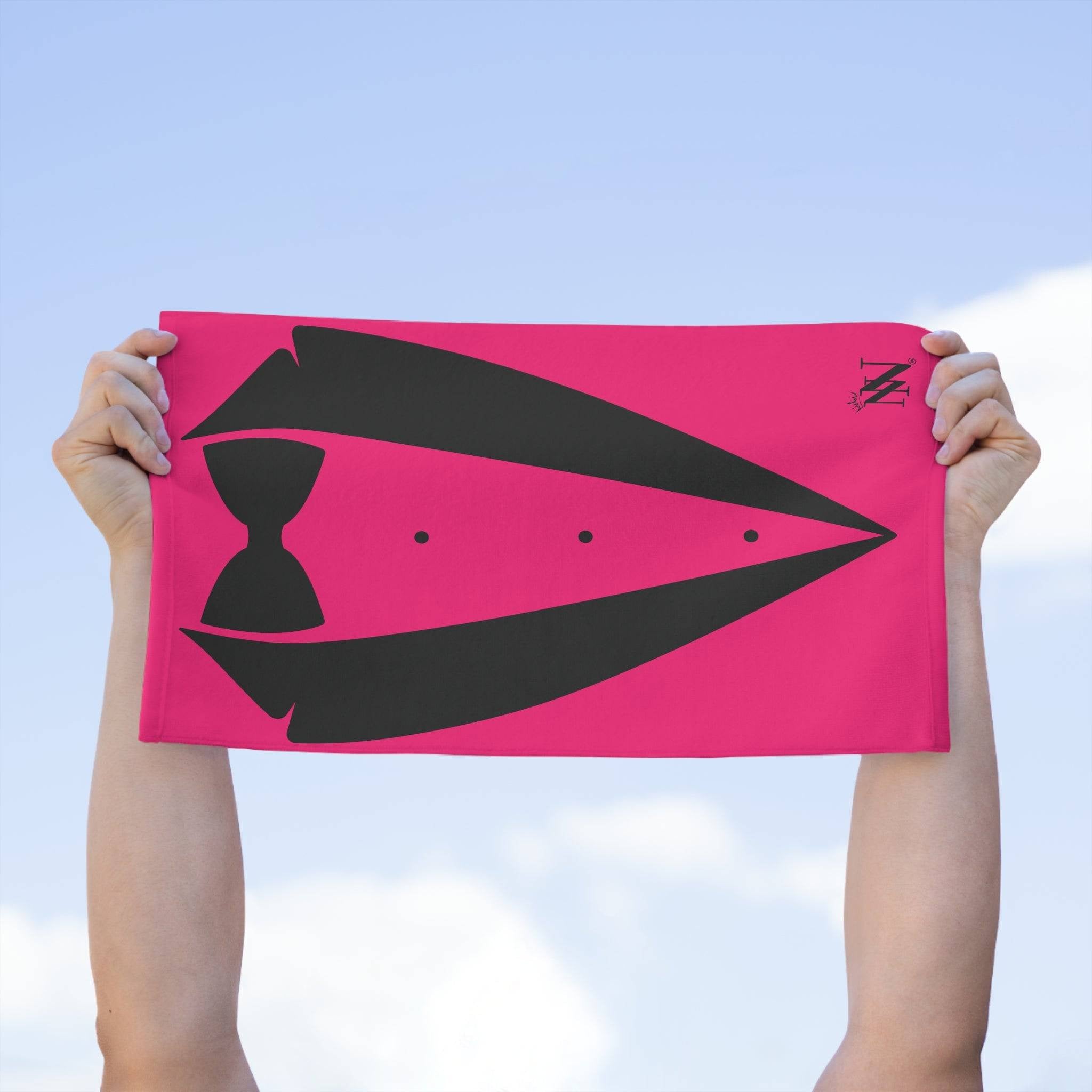 Black Tie Affair Pink Mix & Match Soft Sex Towels | Naughty Lovers’ Gifts