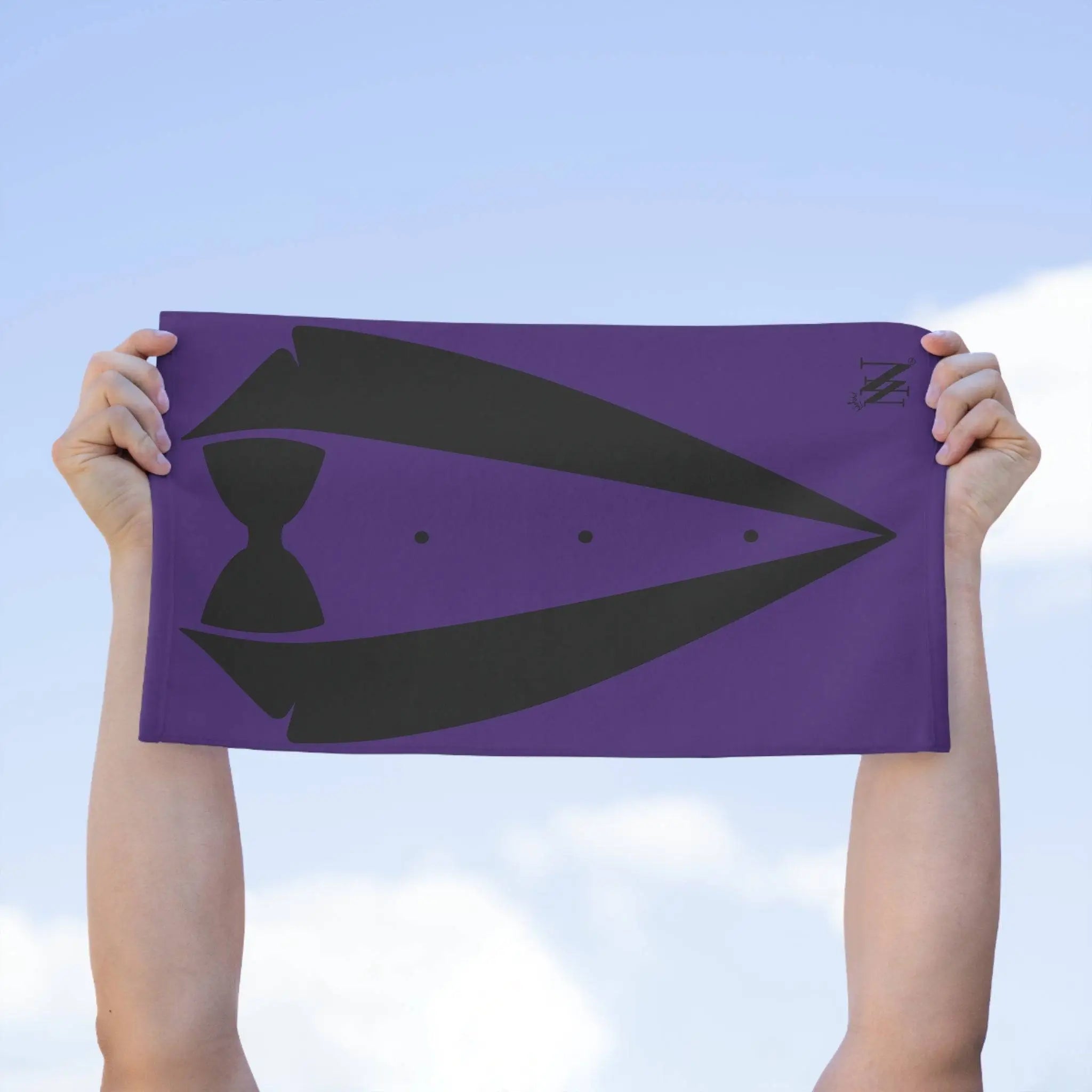 Black Tie Affair Purple Mix & Match Soft Sex Towels | Naughty Lovers’ Gifts