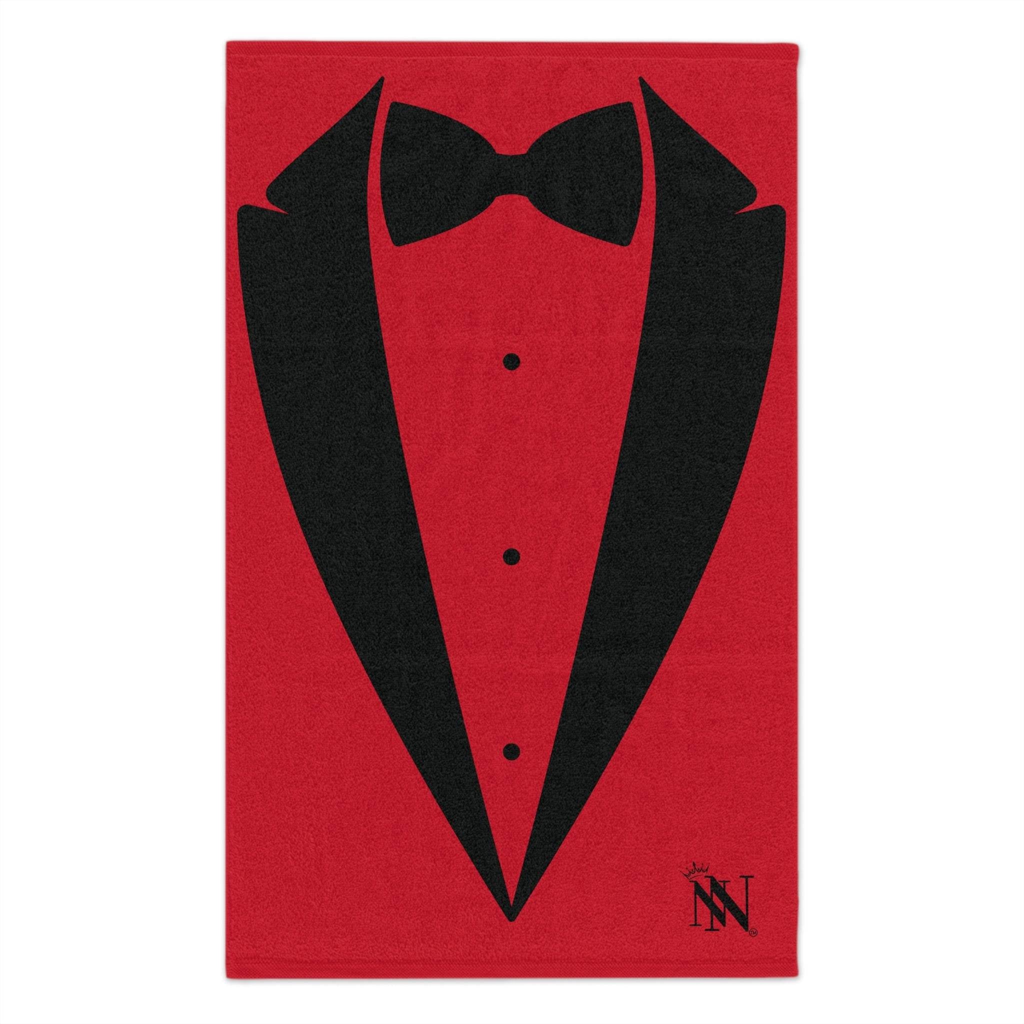 Black Tie Affair Red Mix & Match Soft Sex Towels | Naughty Lovers’ Gifts