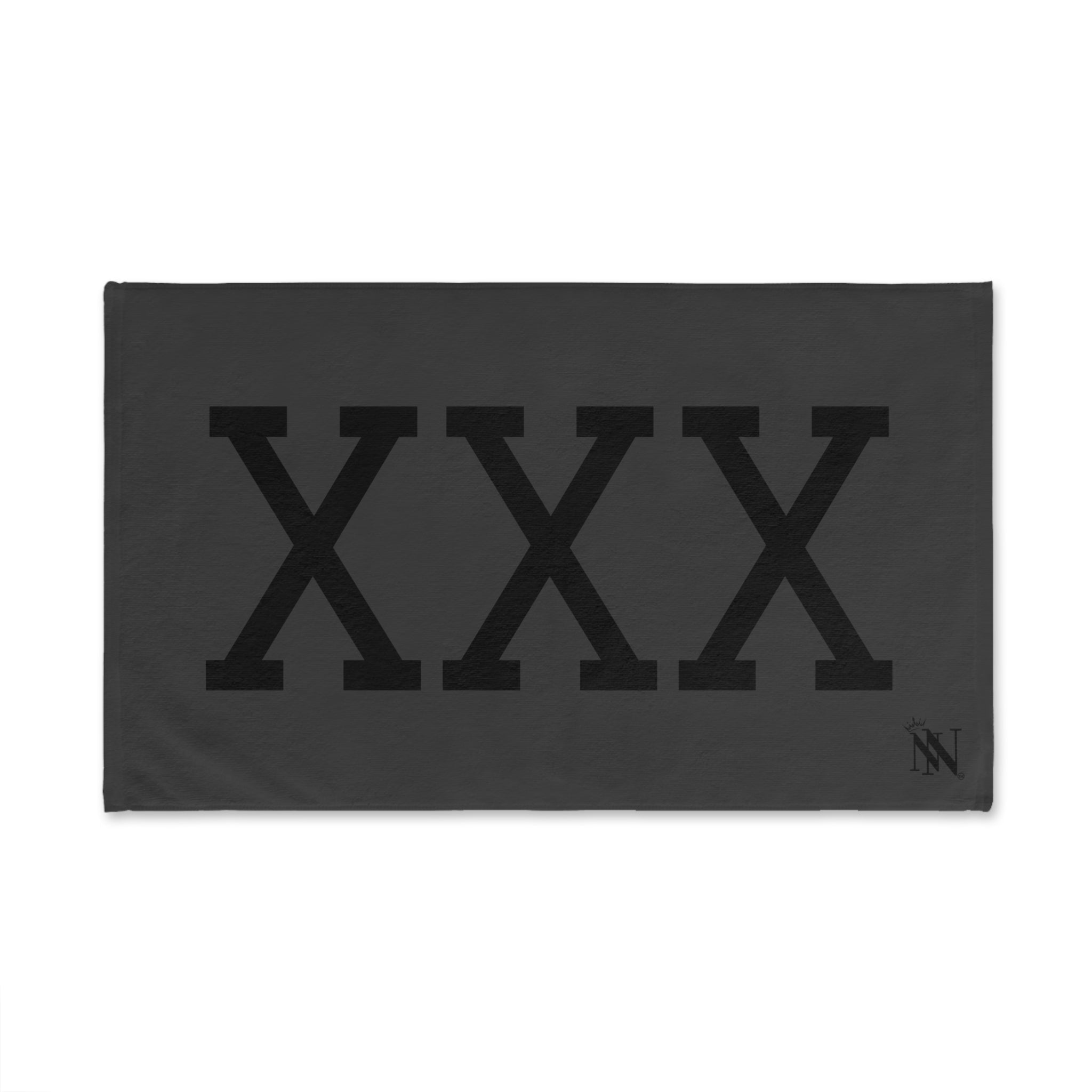 Black XXX Dark Grey | Mix & Match Original Fun-Flirty Lovers’ Towels