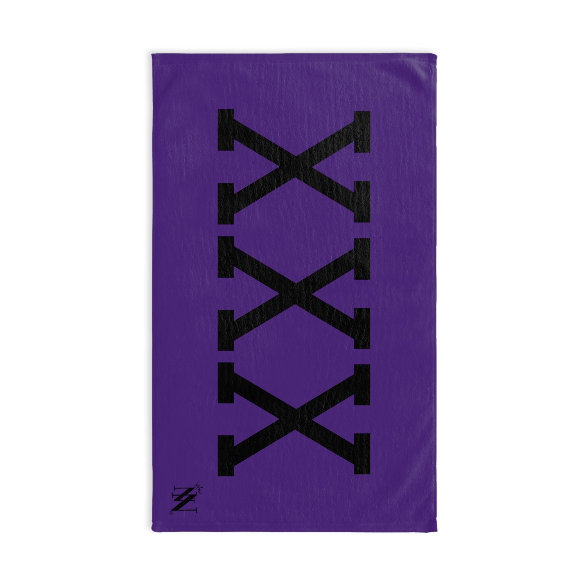 Black XXX Purple | Mix & Match Original Fun-Flirty Lovers’ Towels