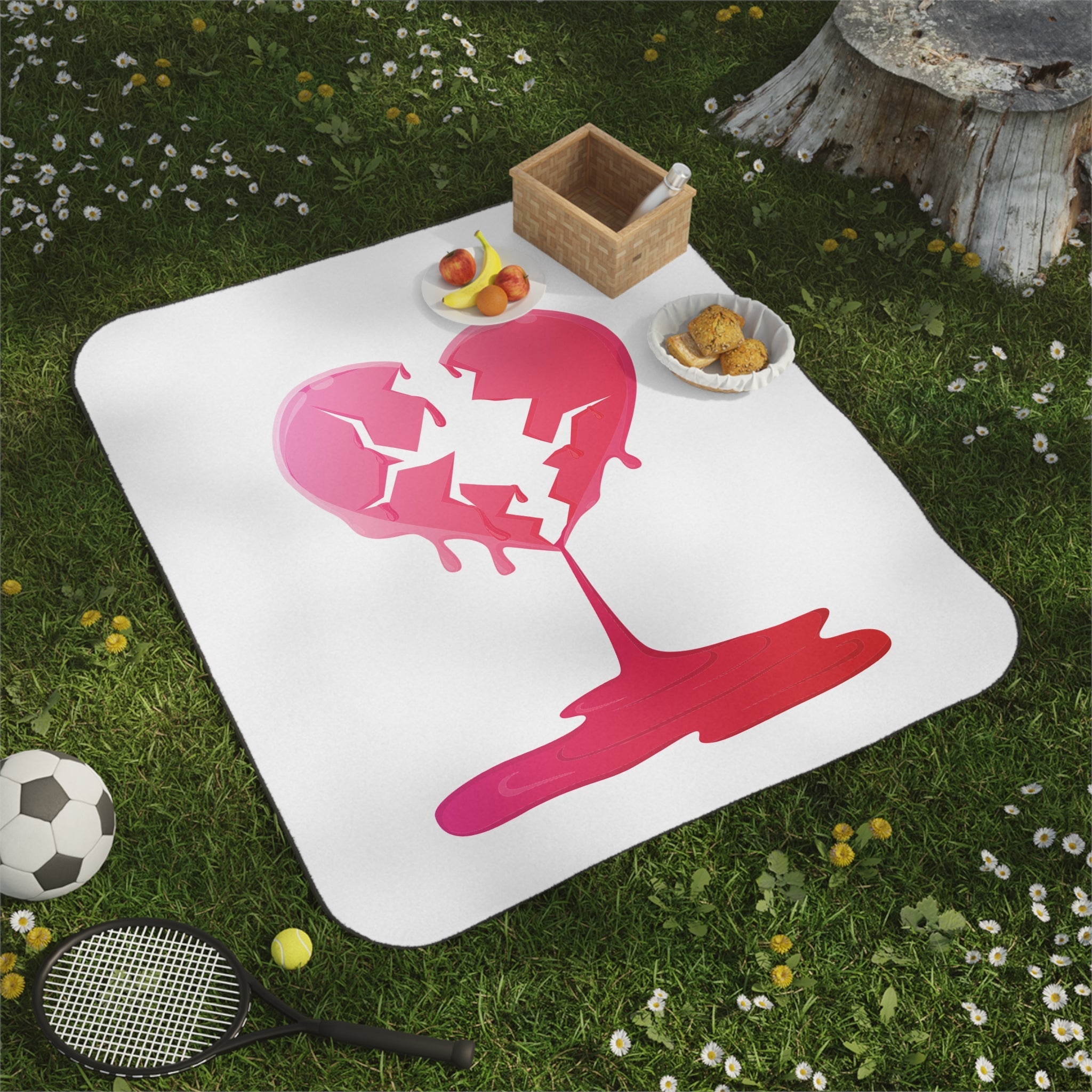 Bleeding Love | Mix Match Fun-Flirty Lovers’ Water-Resistant Blankets