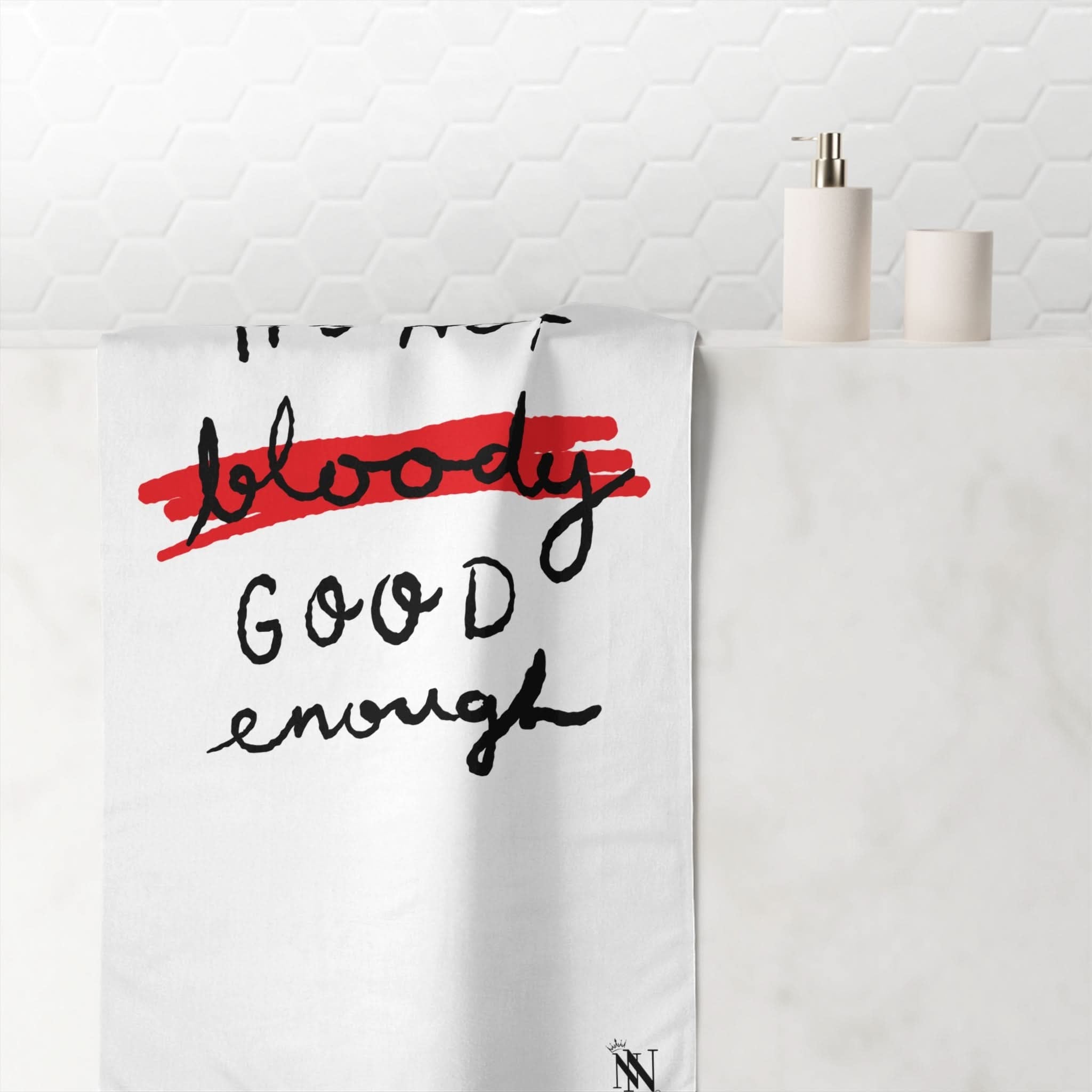 Bloody Good | Mix & Match Naughty XL Fun-Flirty Lovers’ Towels