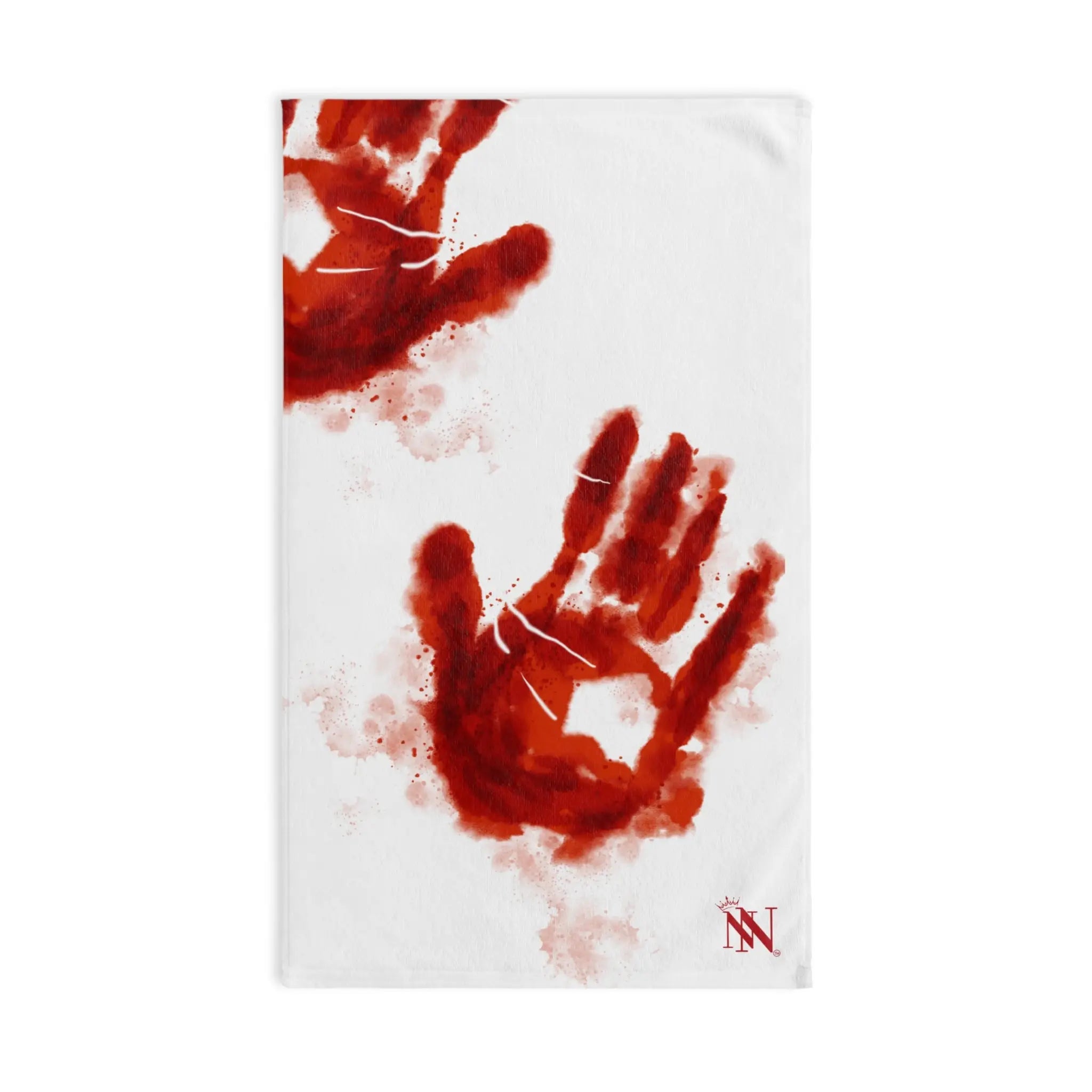 Bloody Hands Murder Scene | Mix & Match Original Fun-Flirty Lovers’ Towels