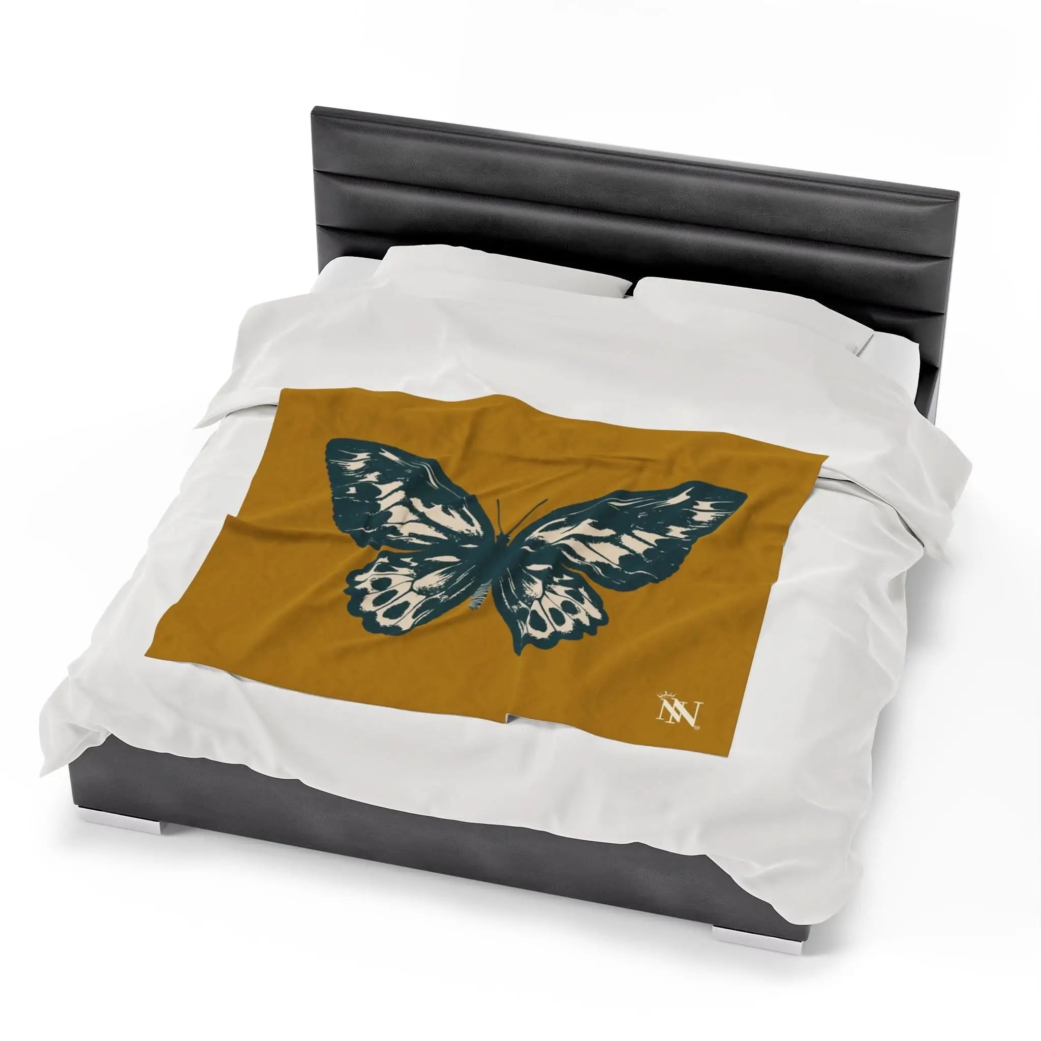 Blue Butterfly | Mix & Match Fun-Flirty Lovers’ Blankets