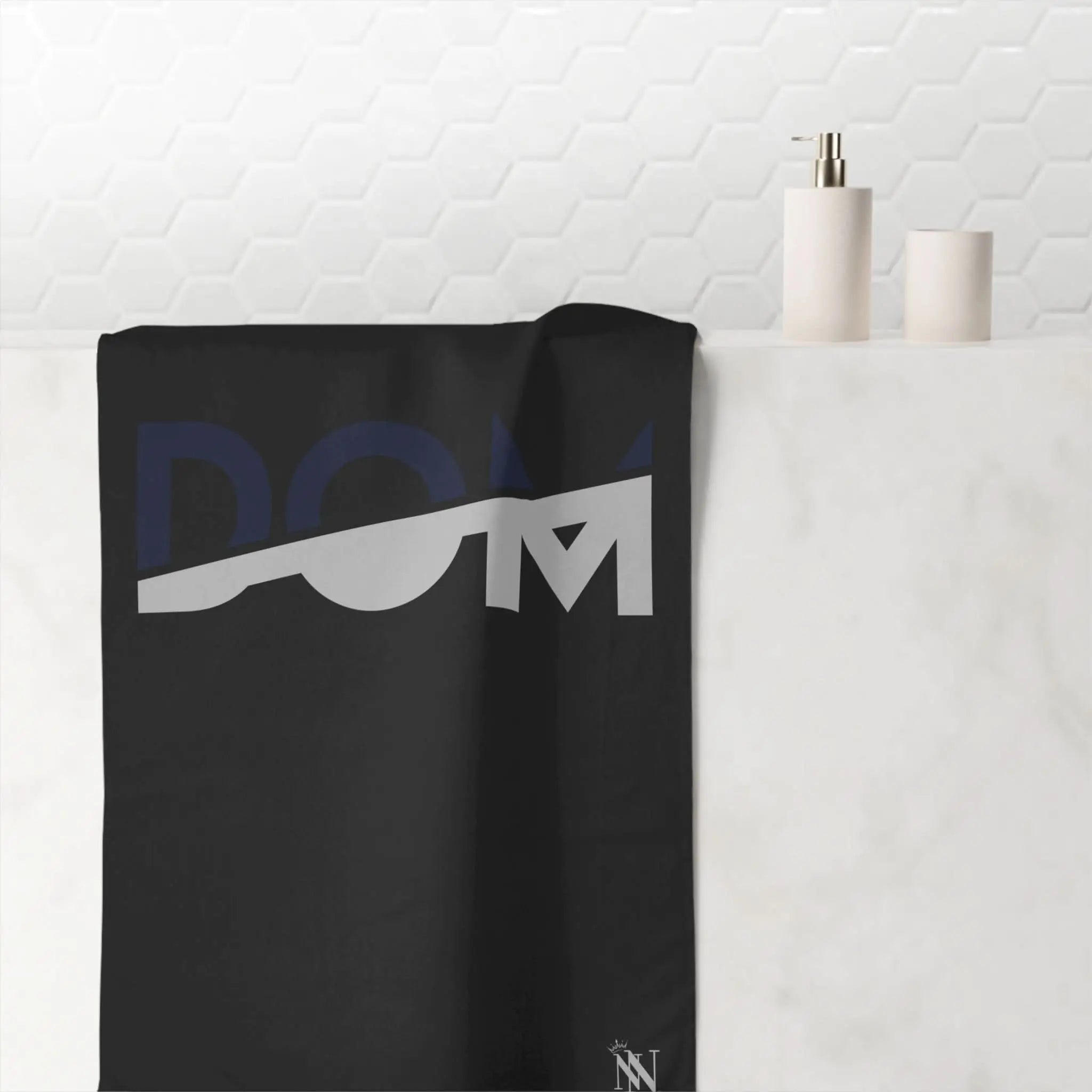 Blue Dom | Mix & Match Naughty XL Fun-Flirty Lovers’ Towels