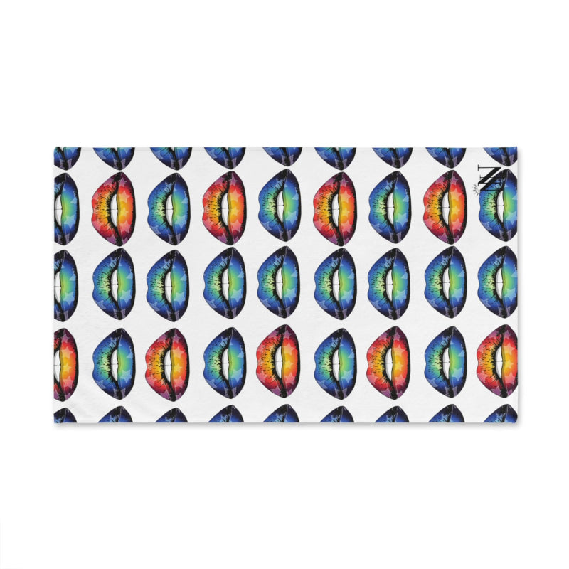 Blue Star Kiss Lips | Mix & Match Original Fun-Flirty Lovers’ Towels