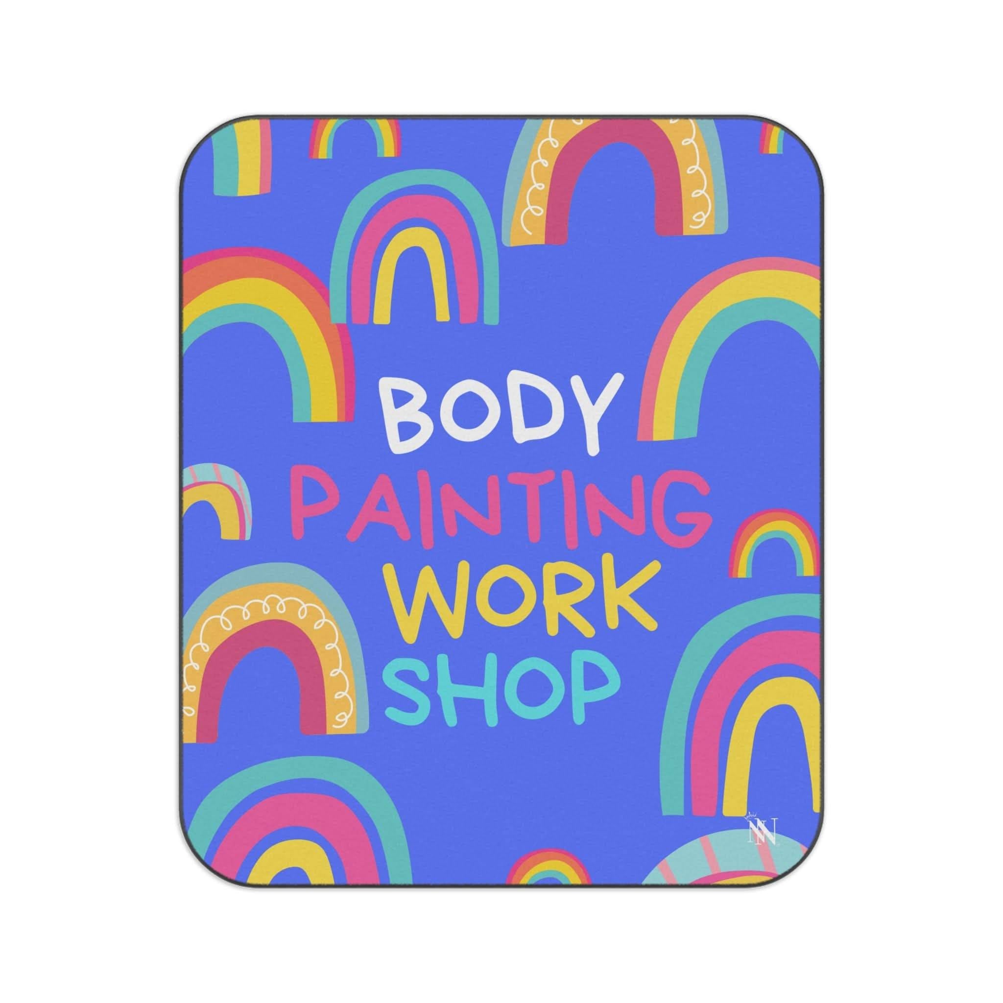 Body Painting | Mix Match Fun-Flirty Lovers’ Water-Resistant Blankets