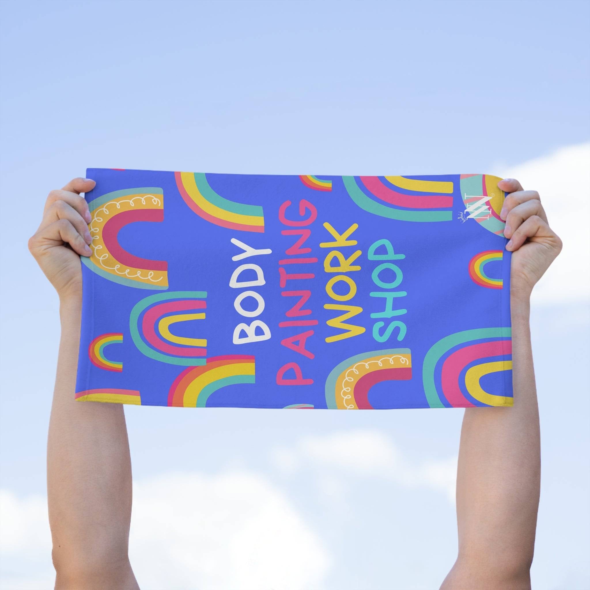 Body Painting Workshop | Mix & Match Soft Fun-Flirty Lovers’ Towels