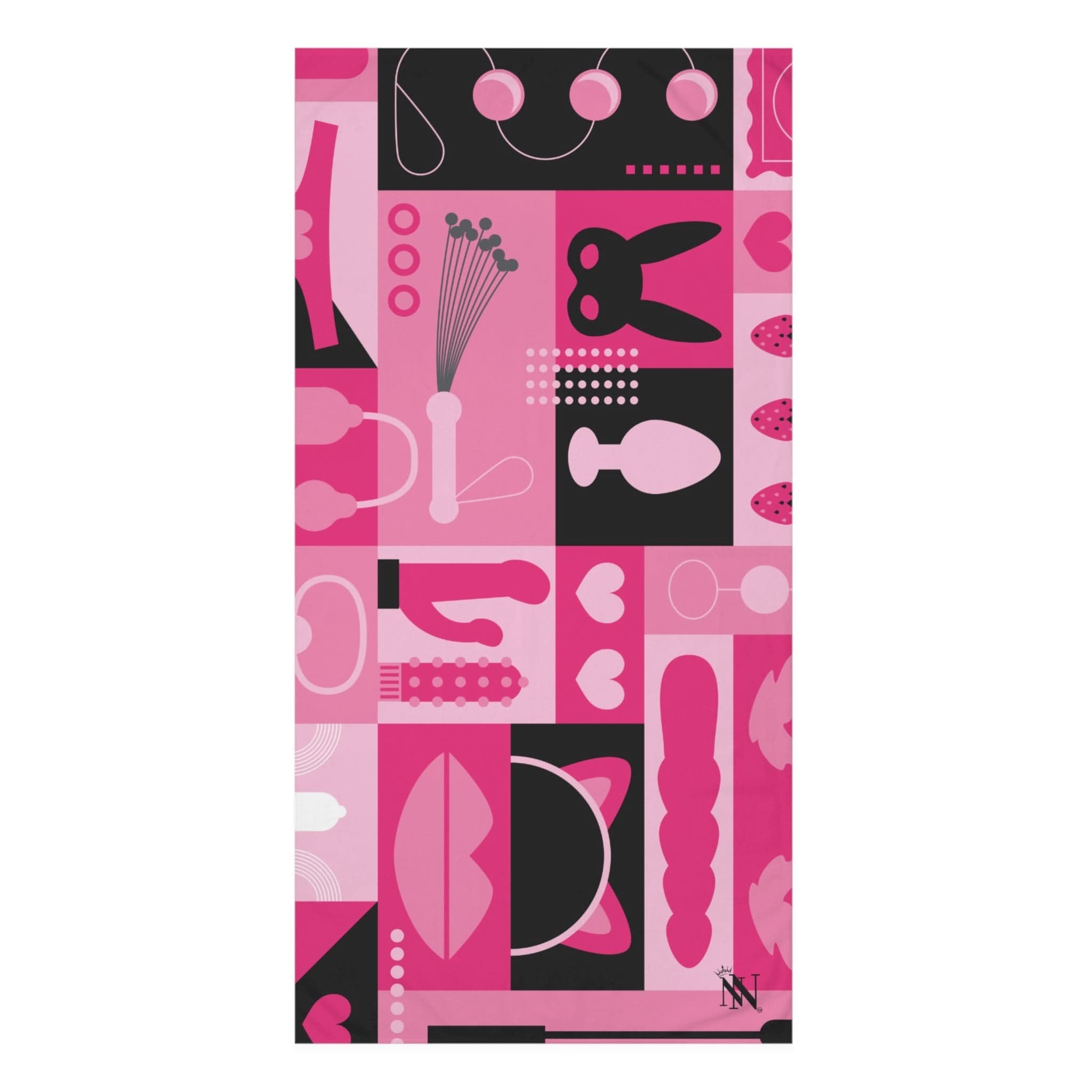 Bondage BDSM | Mix & Match Naughty XL Fun-Flirty Lovers’ Towels